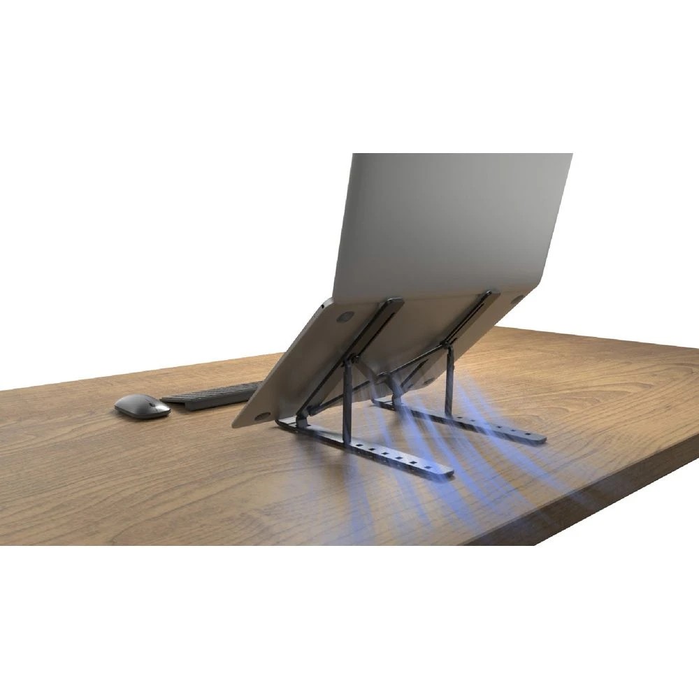 7 Kensington Aluminimum Collapsible Laptop Riser Black, 7 of 10