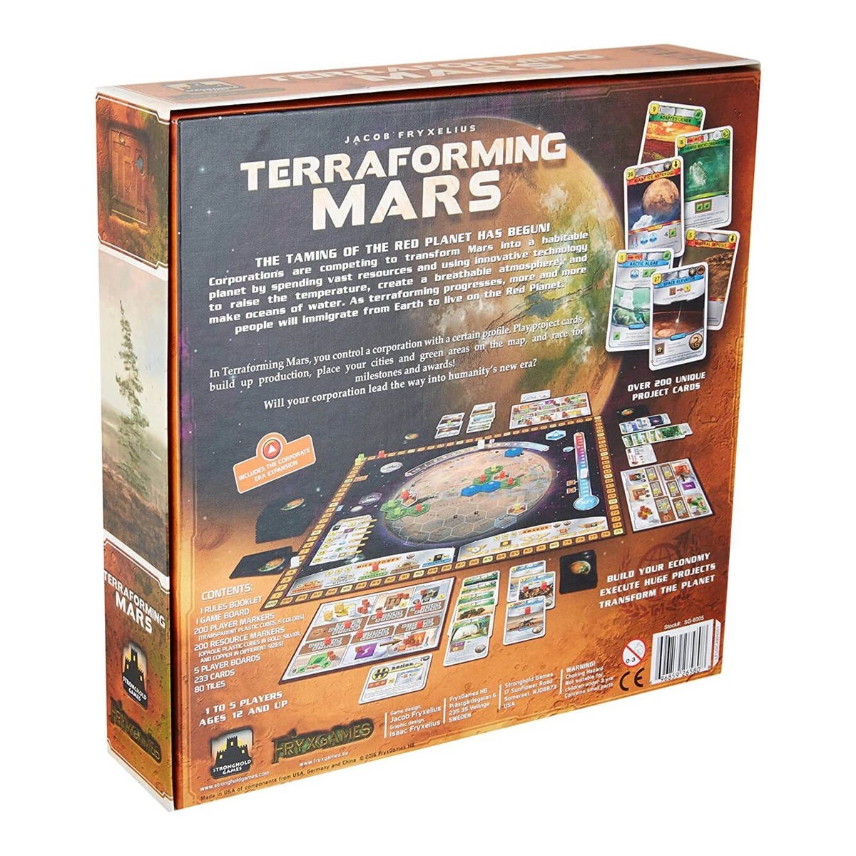 4 Terraforming Mars Strategy Game, 4 of 4