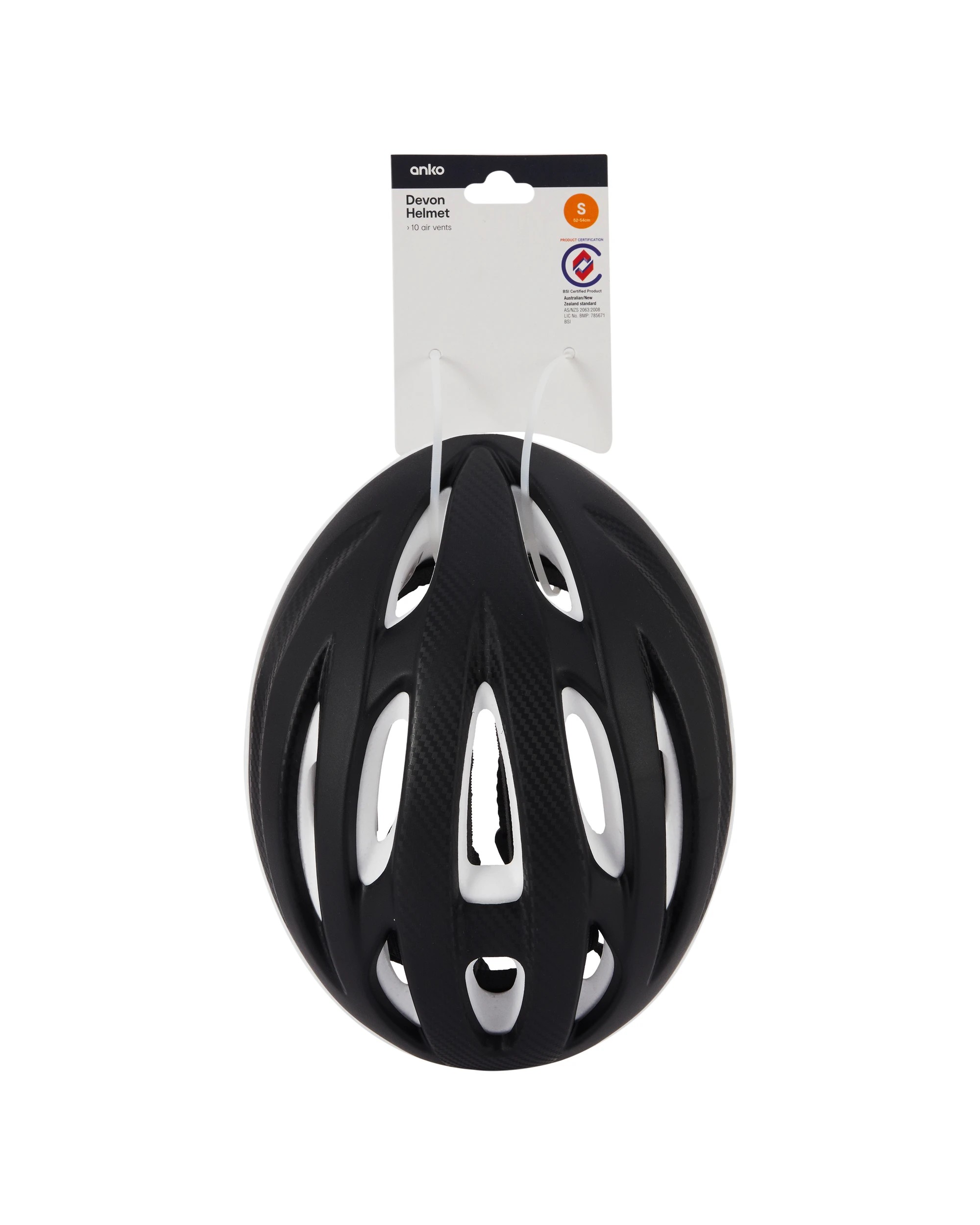 7 Devon Helmet - Small, Black, 7 of 7
