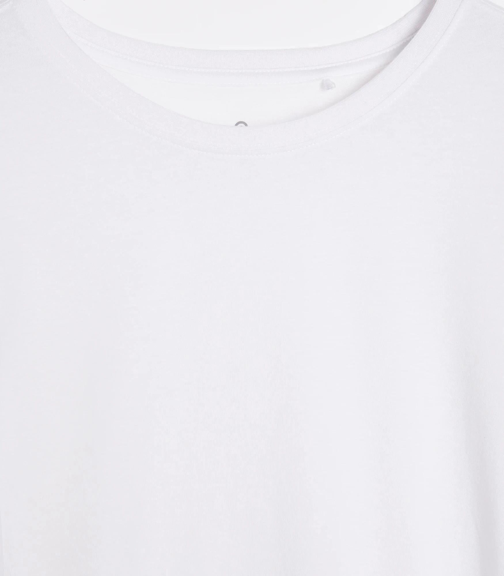 6 Target Cotton/modal Relaxed Crew T-shirt WHITE, 6 of 6