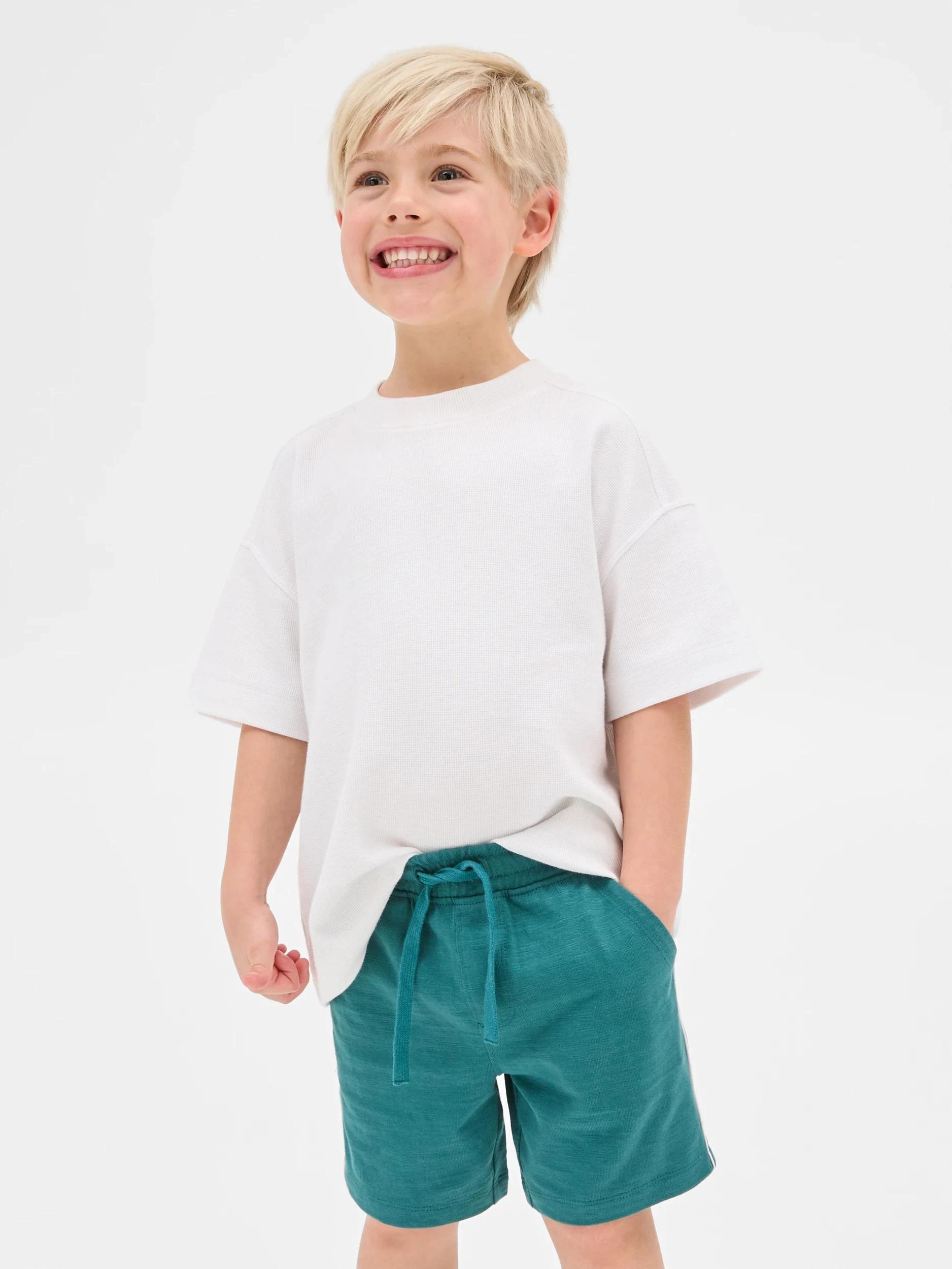 2 Target Australian Cotton Side Stripe Shorts TEAL, 2 of 7