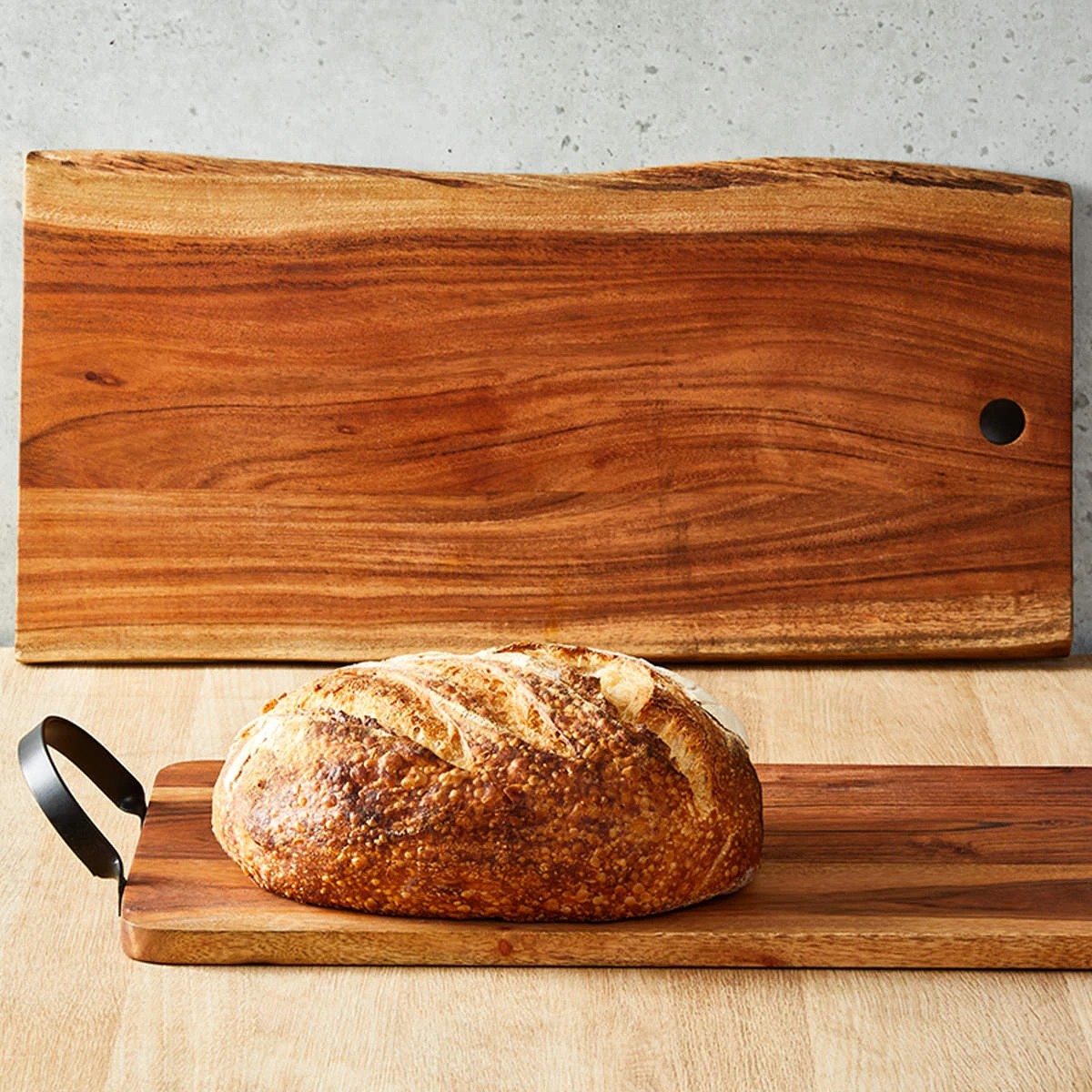 4 Long Natural Acacia Serving Board, 4 of 4
