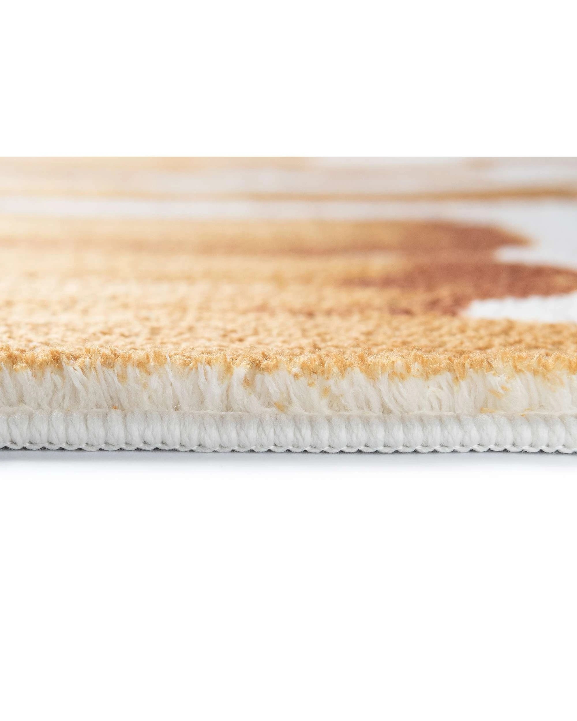 5 Loopsie Omaya Striped Washable Rug-290cm x 200cm - Gold, 5 of 6