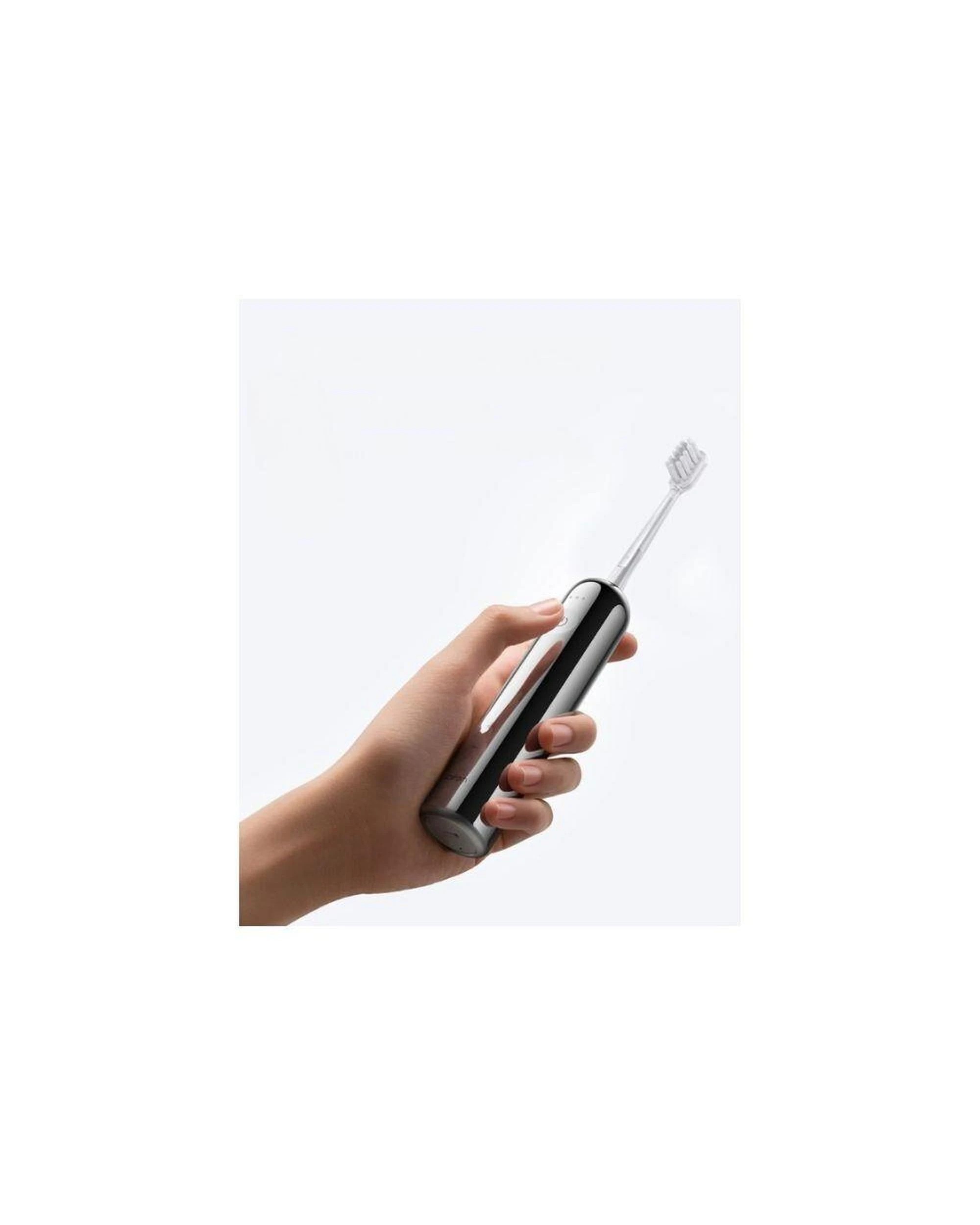 3 Laifen Wave Electric Toothbrush Stainless Steel 60 Degree Oscillation App USB C 3 Brush Heads, 3 of 3
