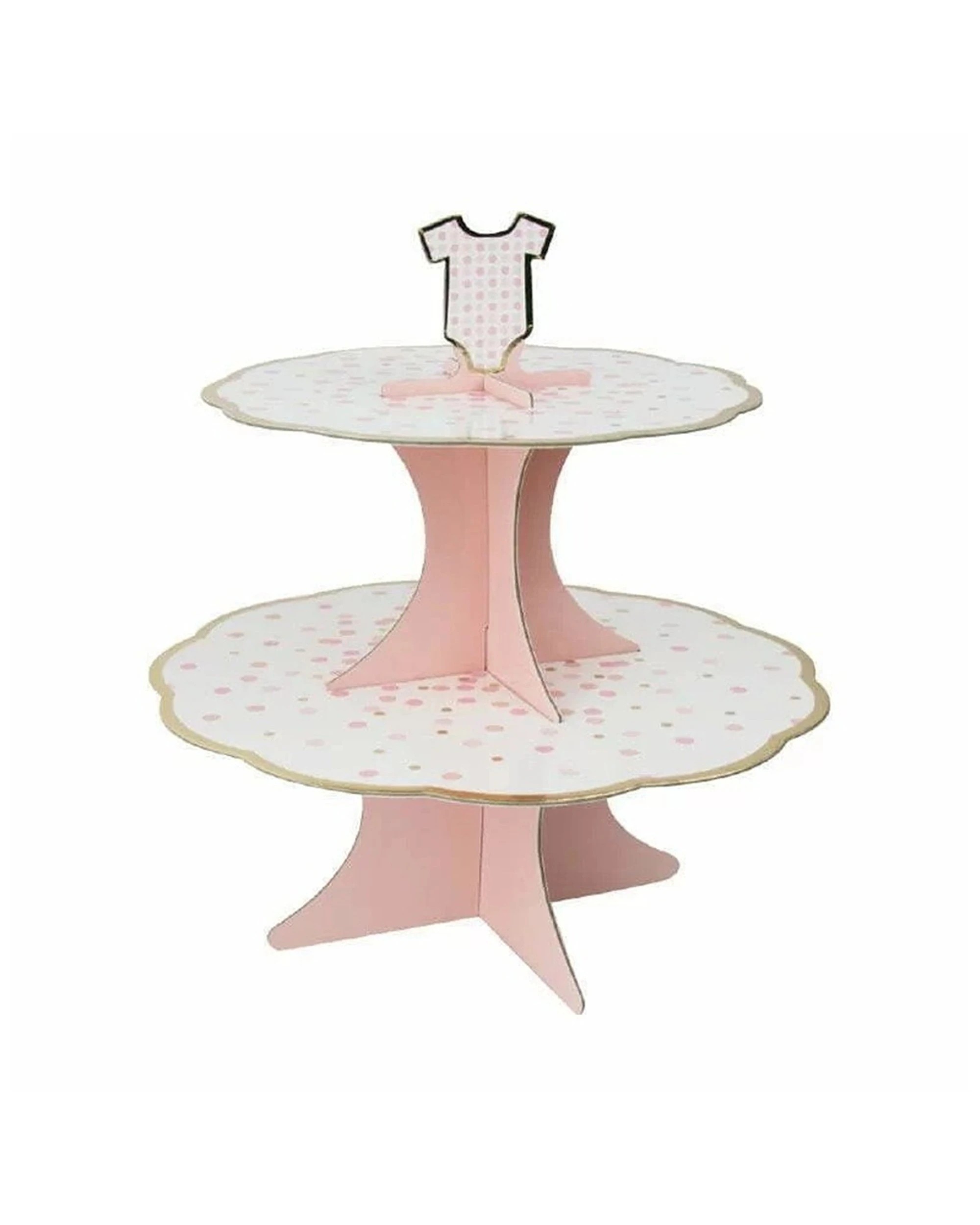 1 Party Maker Cake Stand Baby Shower Decorations Decoration - Pink, 1 of 1