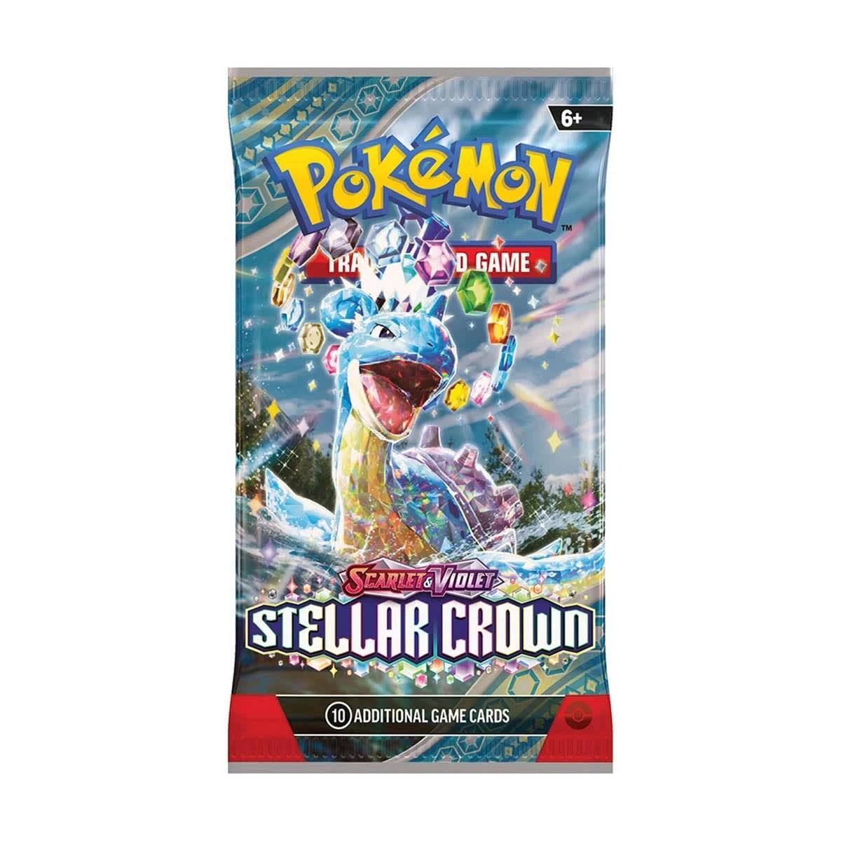 3 Pokemon Trading Card Game: Scarlet & Violet Stellar Crown Booster Display - Assorted, 3 of 6