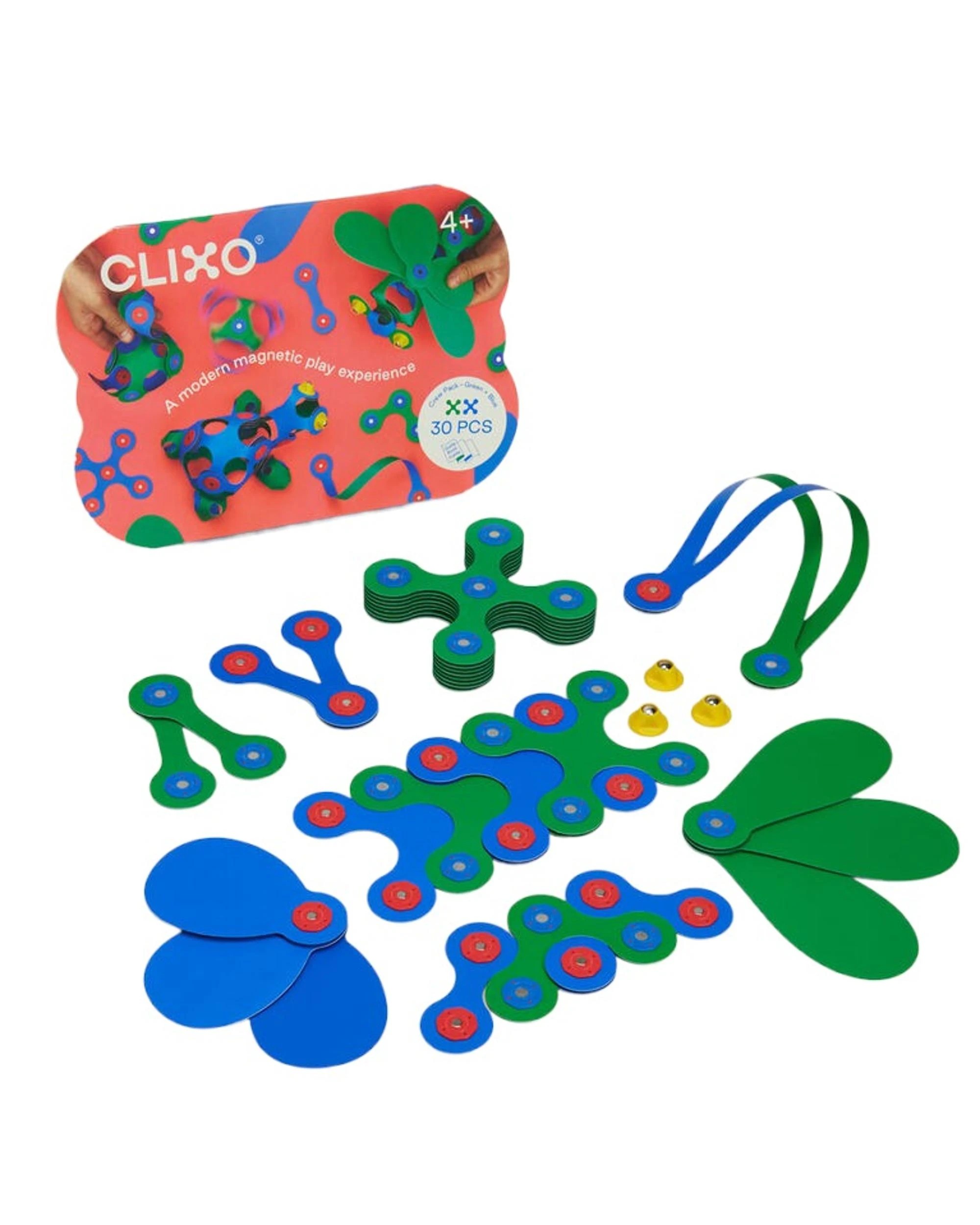 3 Clixo Blue/Green Crew Pack - Multi, 3 of 5