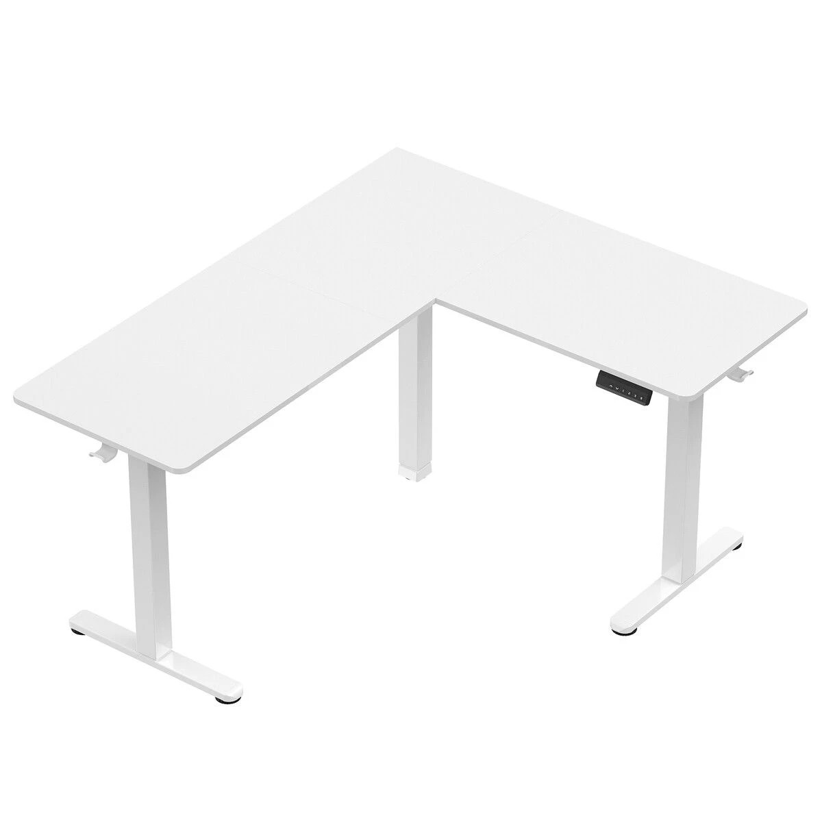 1 AUSWAY Electric Standing Desk Sit and Stand Up Corner L Shaped, 1 of 5