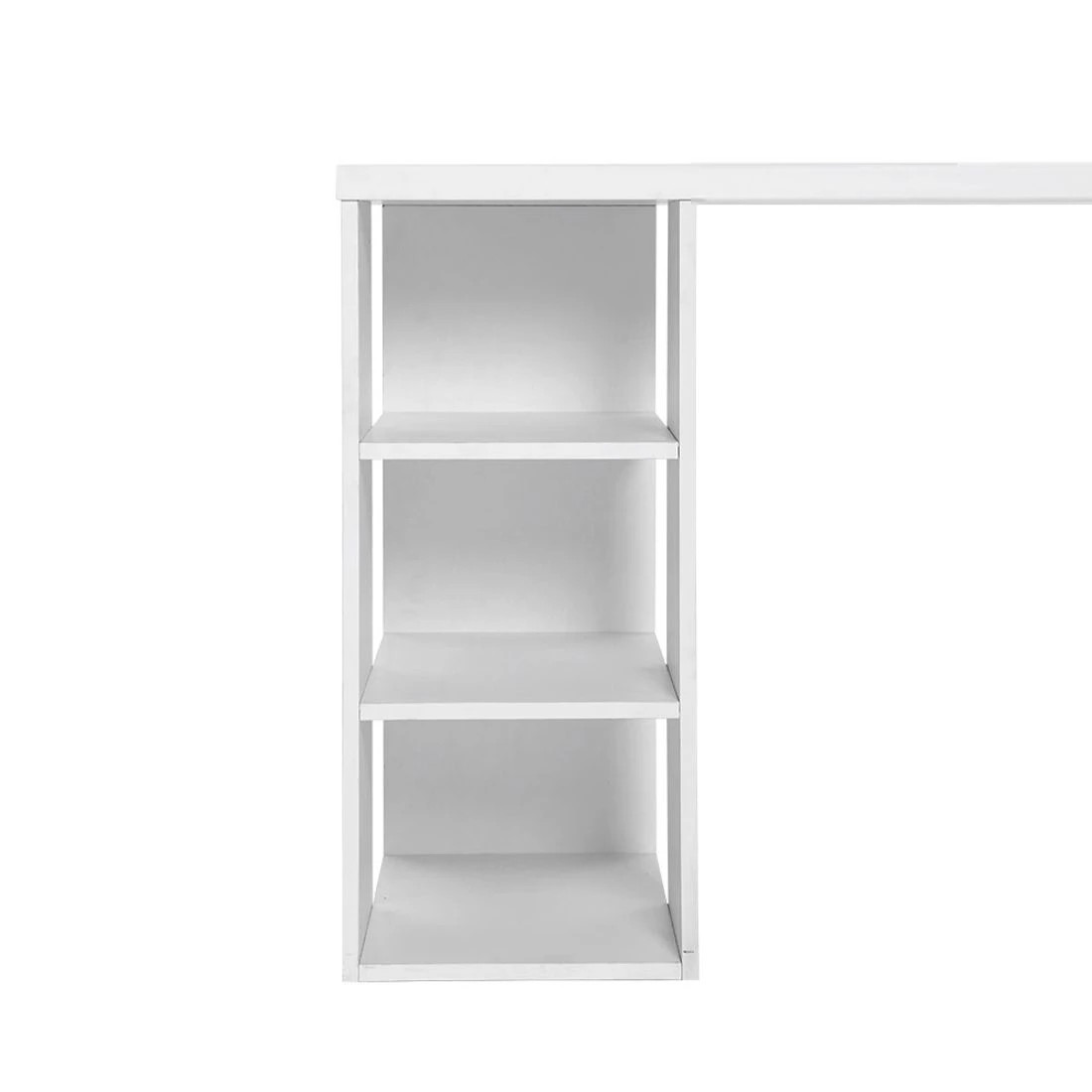 9 Artiss Computer Desk Bookshelf White 150CM - White, 9 of 9