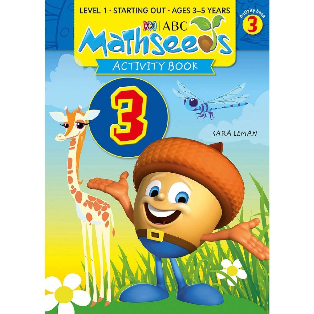 1 ABC Mathseeds Starting Out Activity Book 3, 1 of 4