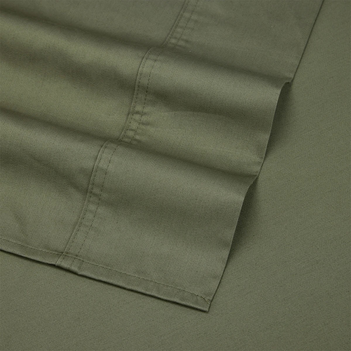 4 500 Thread Count Australian Grown Cotton Sheet Set - Queen Bed, Forest, 4 of 7