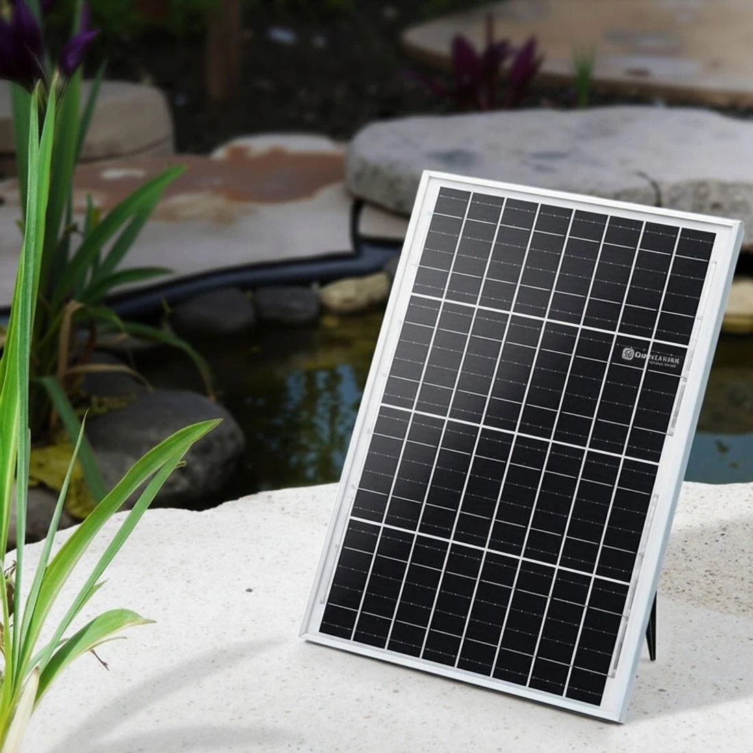 7 Gardeon Solar Submersible Water Pond Fountain Pump with Filter Box 6FT 1190L/H - Black, 7 of 8