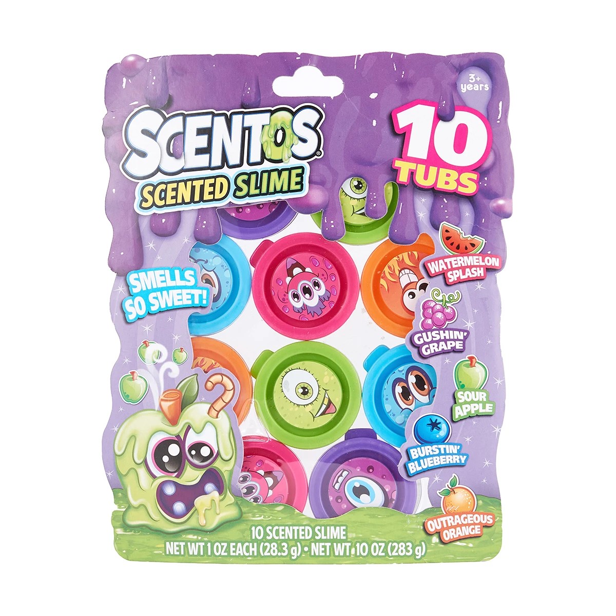 1 10 Pack Scentos Scented Slime, 1 of 6