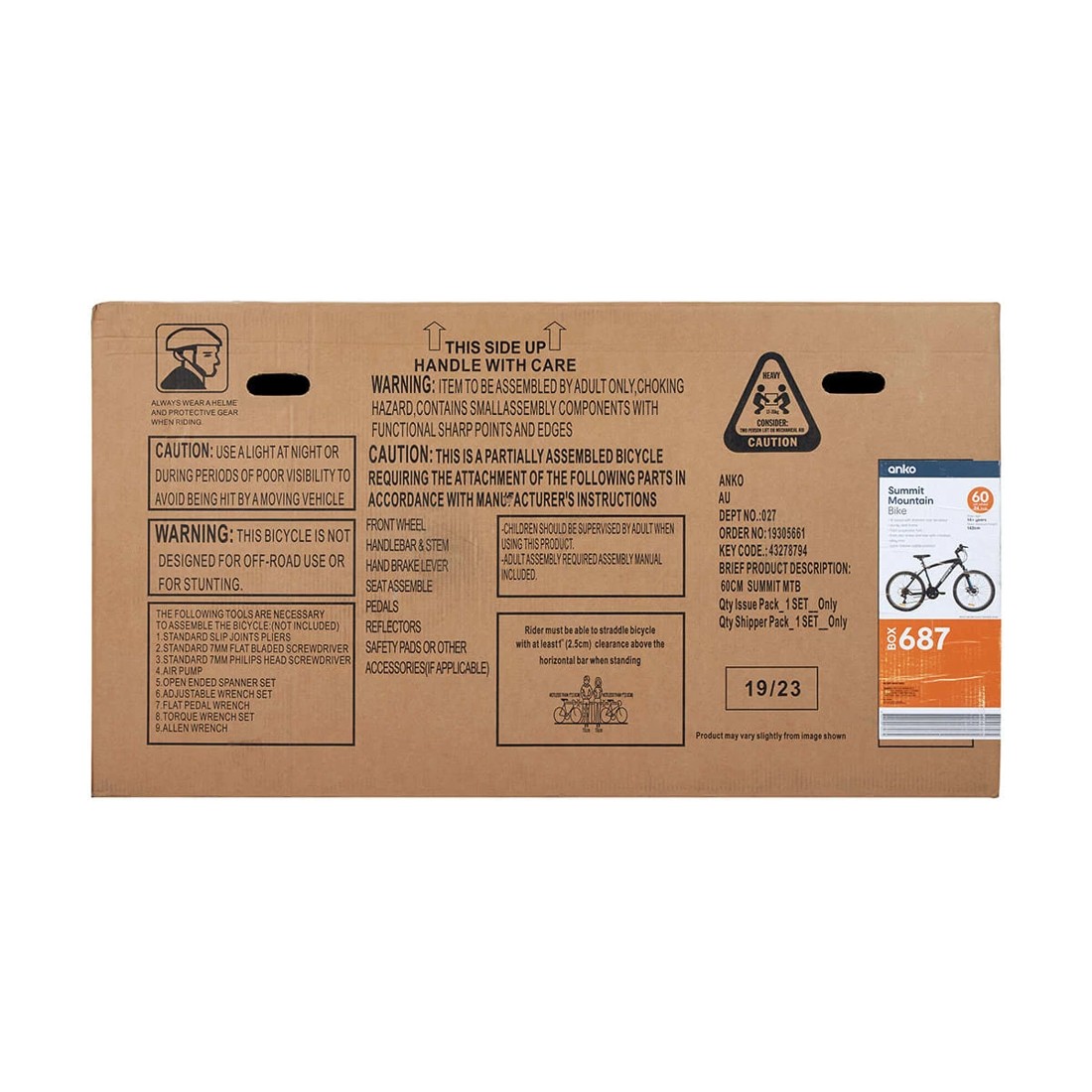 8 60cm Summit Mountain Bike, 8 of 8