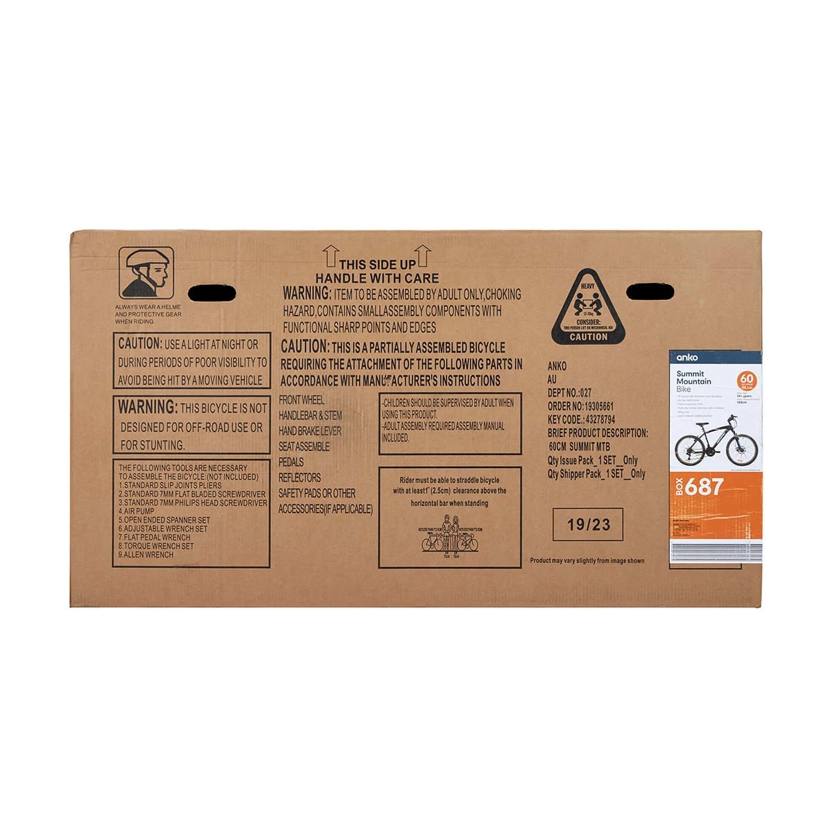 8 60cm Summit Mountain Bike, 8 of 8