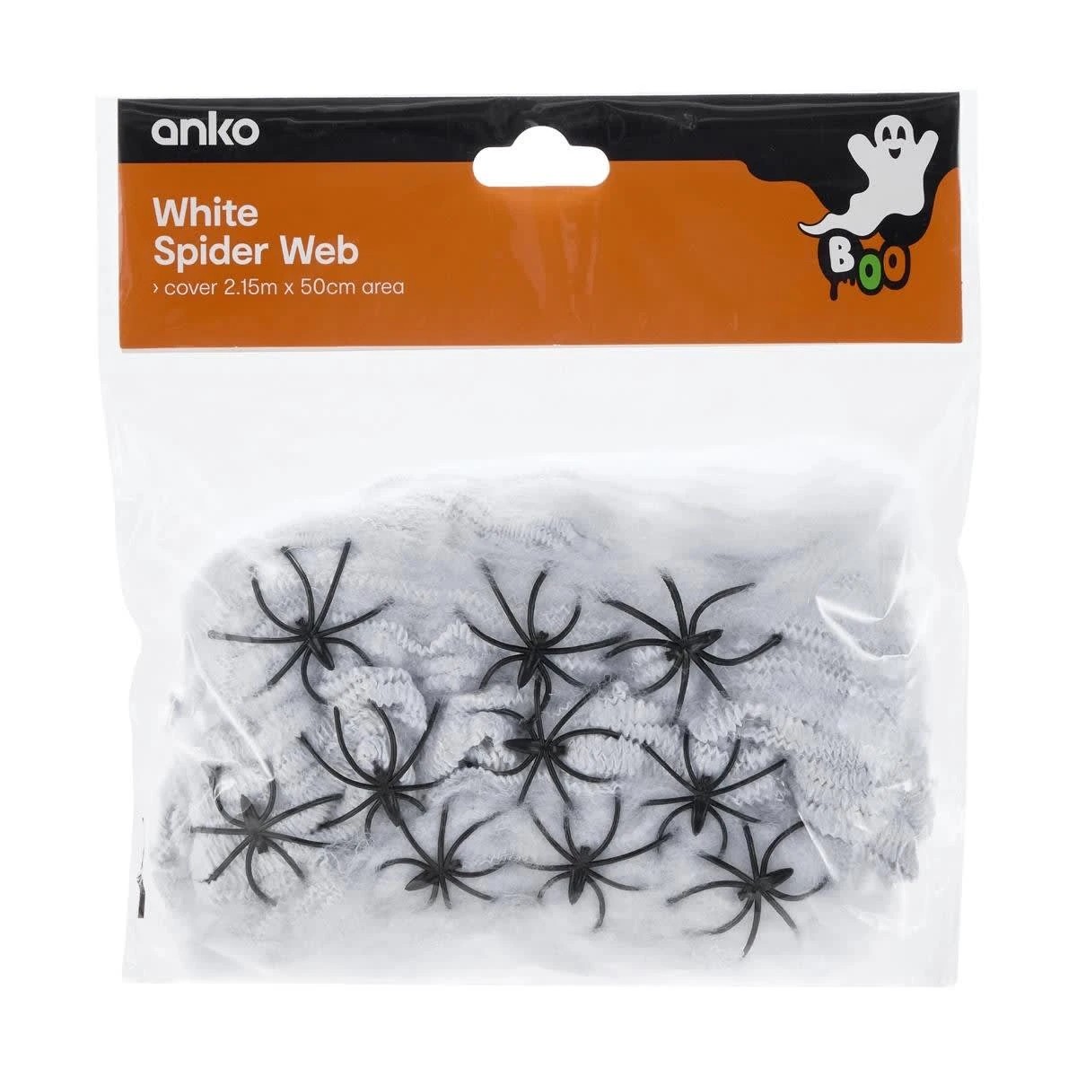 1 White Spider Web, 1 of 6