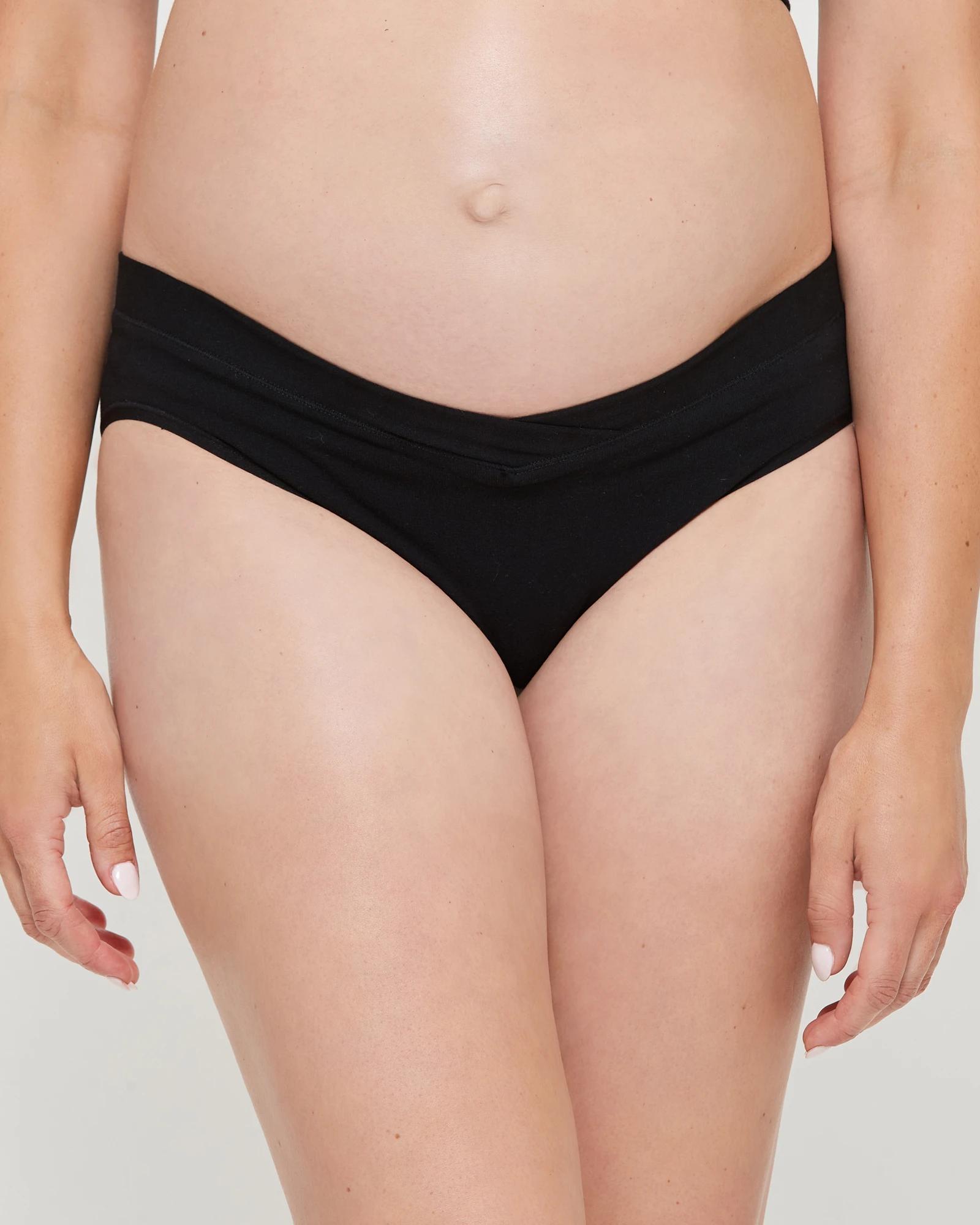 1 Target Maternity Underbelly Briefs BLACK, 1 of 3