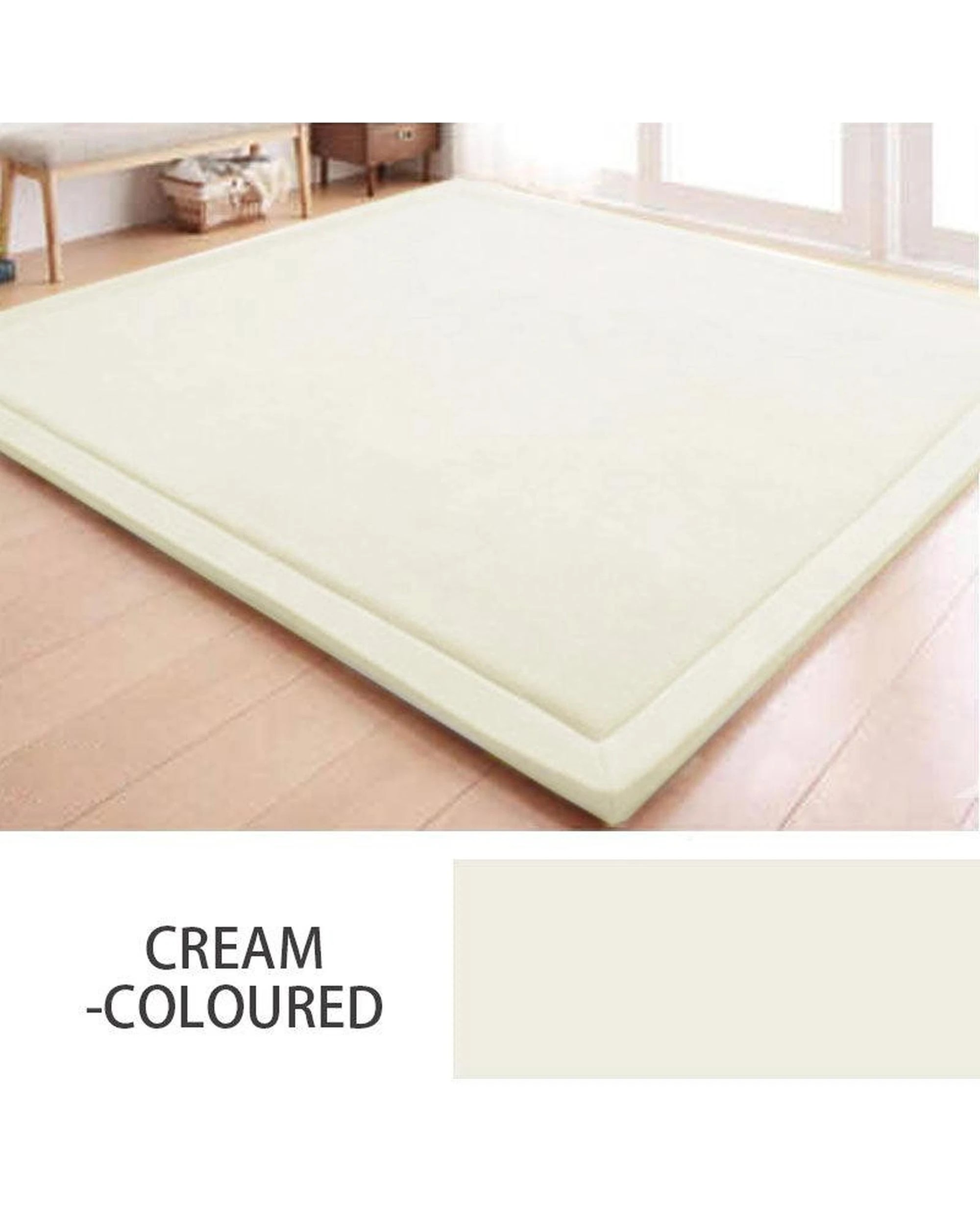 9 La Grace Home Soft Touch Ultra Plush Memory Foam Tatami Mat - 150x200cm - Beige, 9 of 10