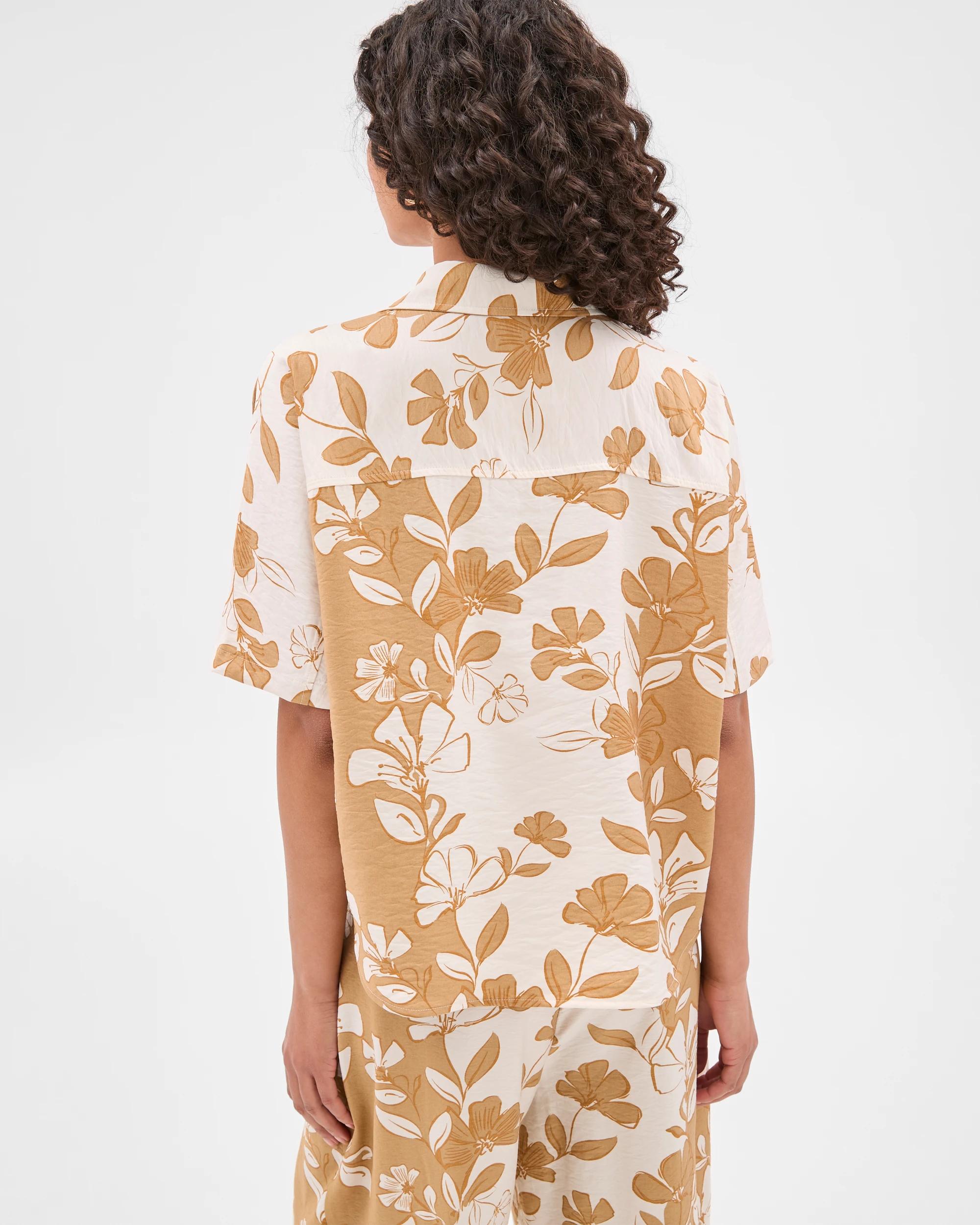 5 Target Printed Co-ordinated Shirt FLORAL PRINT, 5 of 6