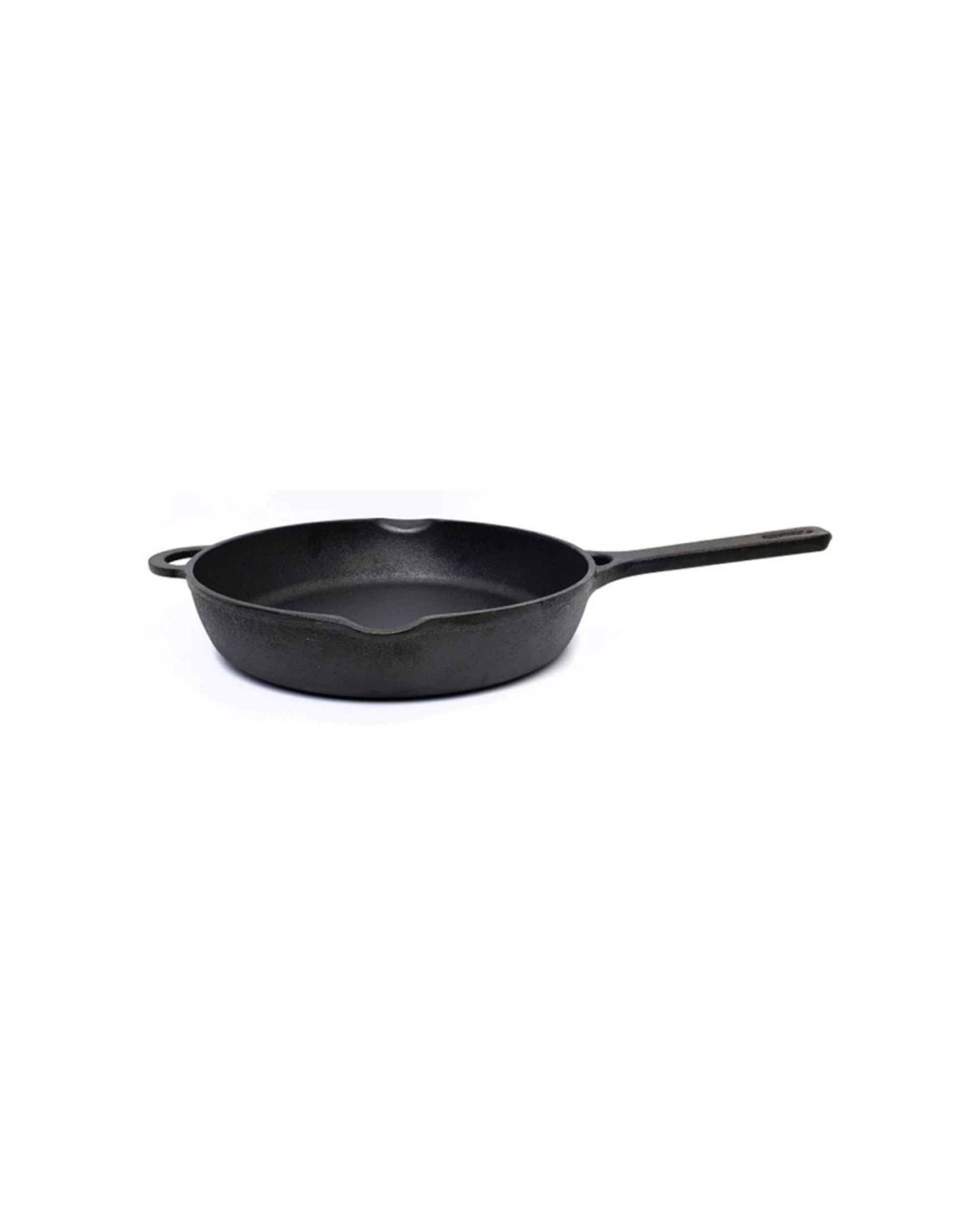 1 Classica Pre-Seasoned Cast Iron Frypan 25cm Superior Heat Retention - Black, 1 of 1