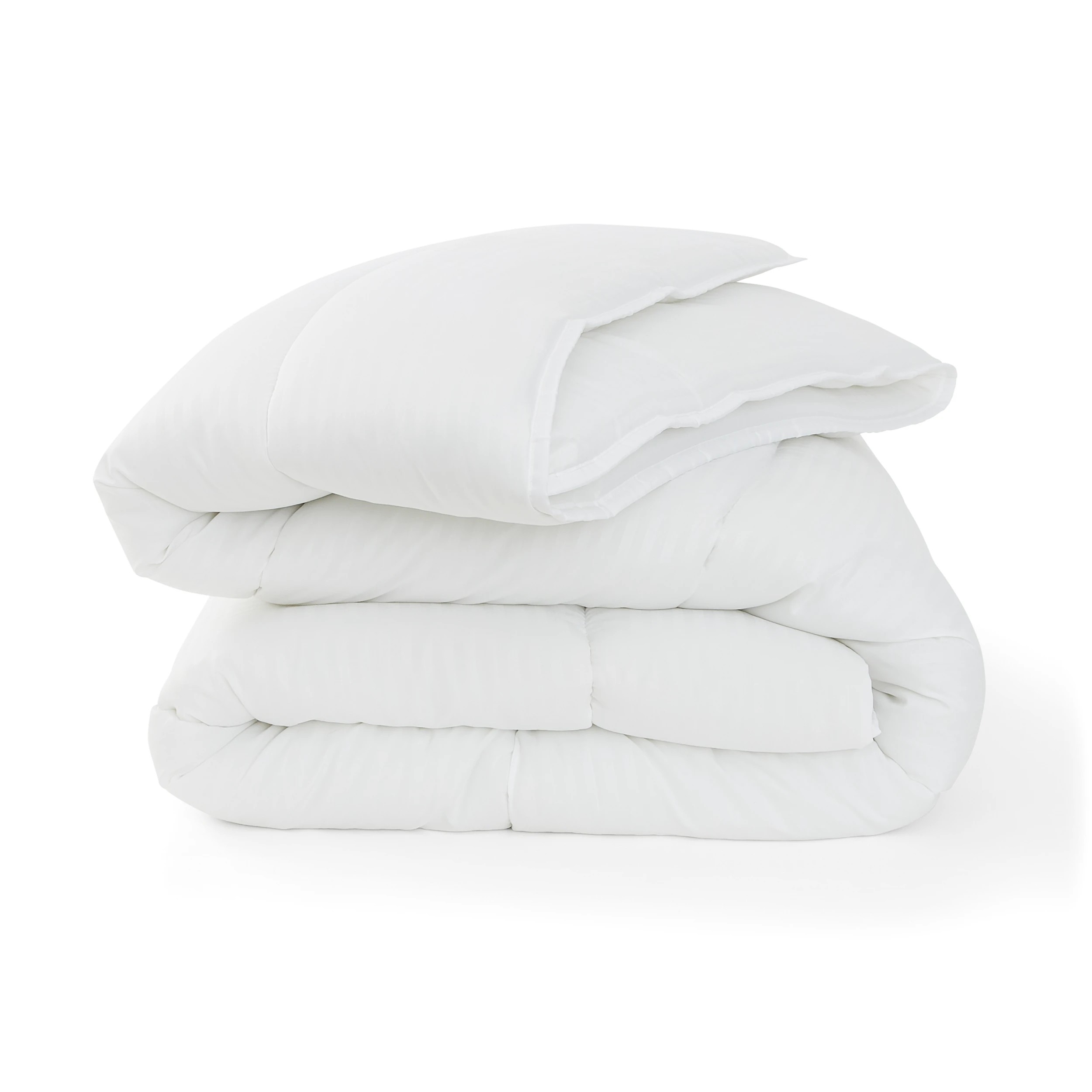 3 High Warmth Luxury High Loft Quilt - King Bed, White, 3 of 6