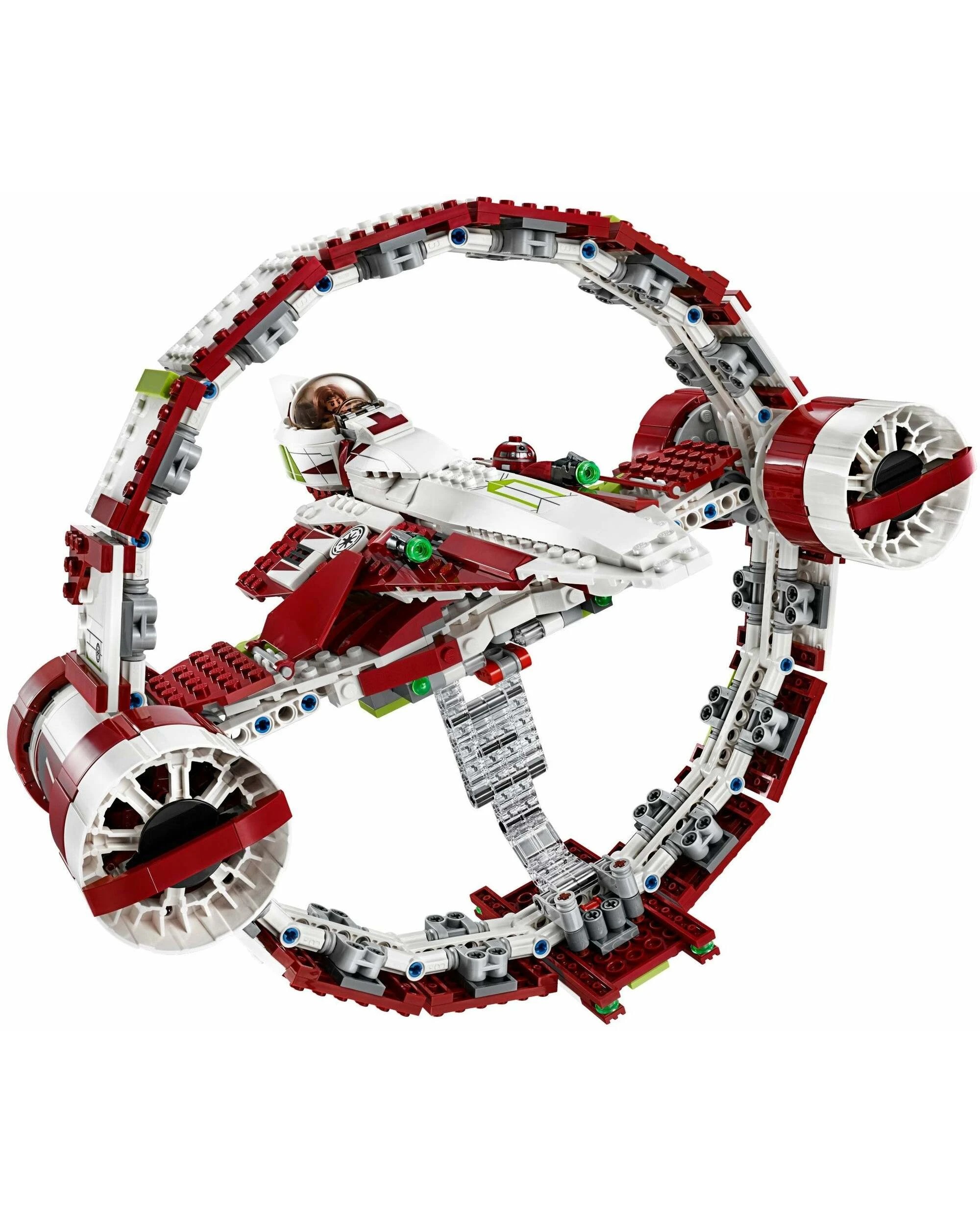 2 LEGO 75191 Obi-Wan's Jedi Starfighter with Hyperdrive, 2 of 5