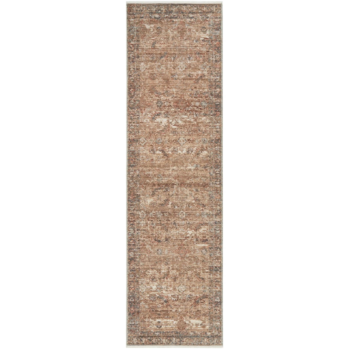 2 Common Ground Rugs Heirloom 13 285x80cm - Medium Runner Power Loomed Pet Friendly Rug - Natural, 2 of 7