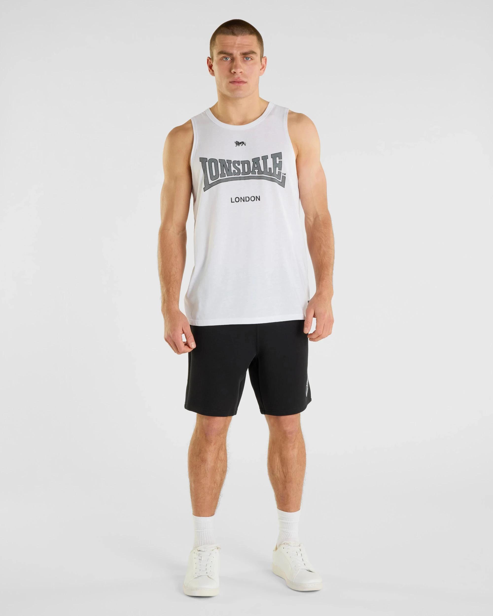 5 London Tank Top - Lonsdale London STEEL BLUE, 5 of 5