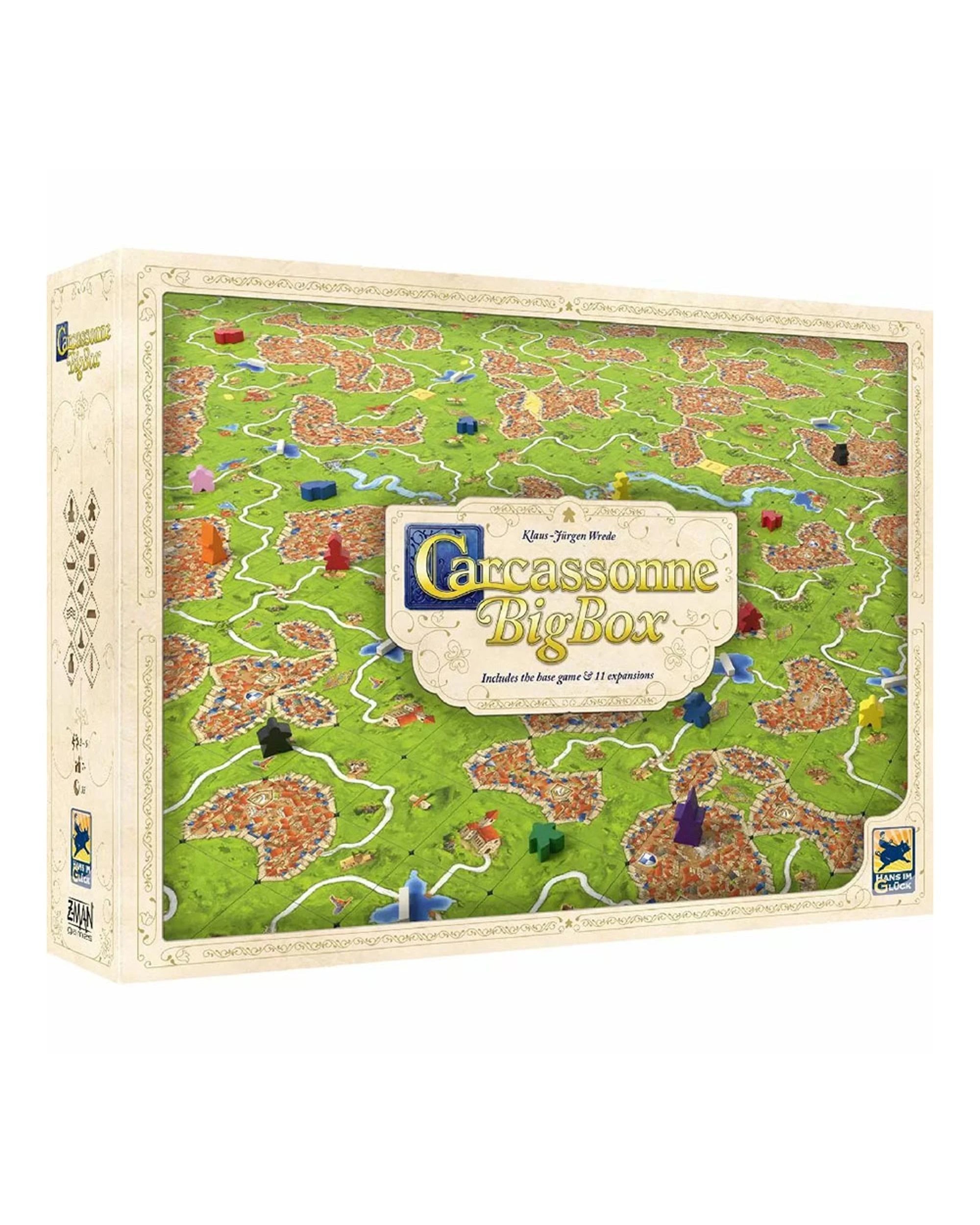 1 Carcassonne Big Box 2022 Board Game, 1 of 2