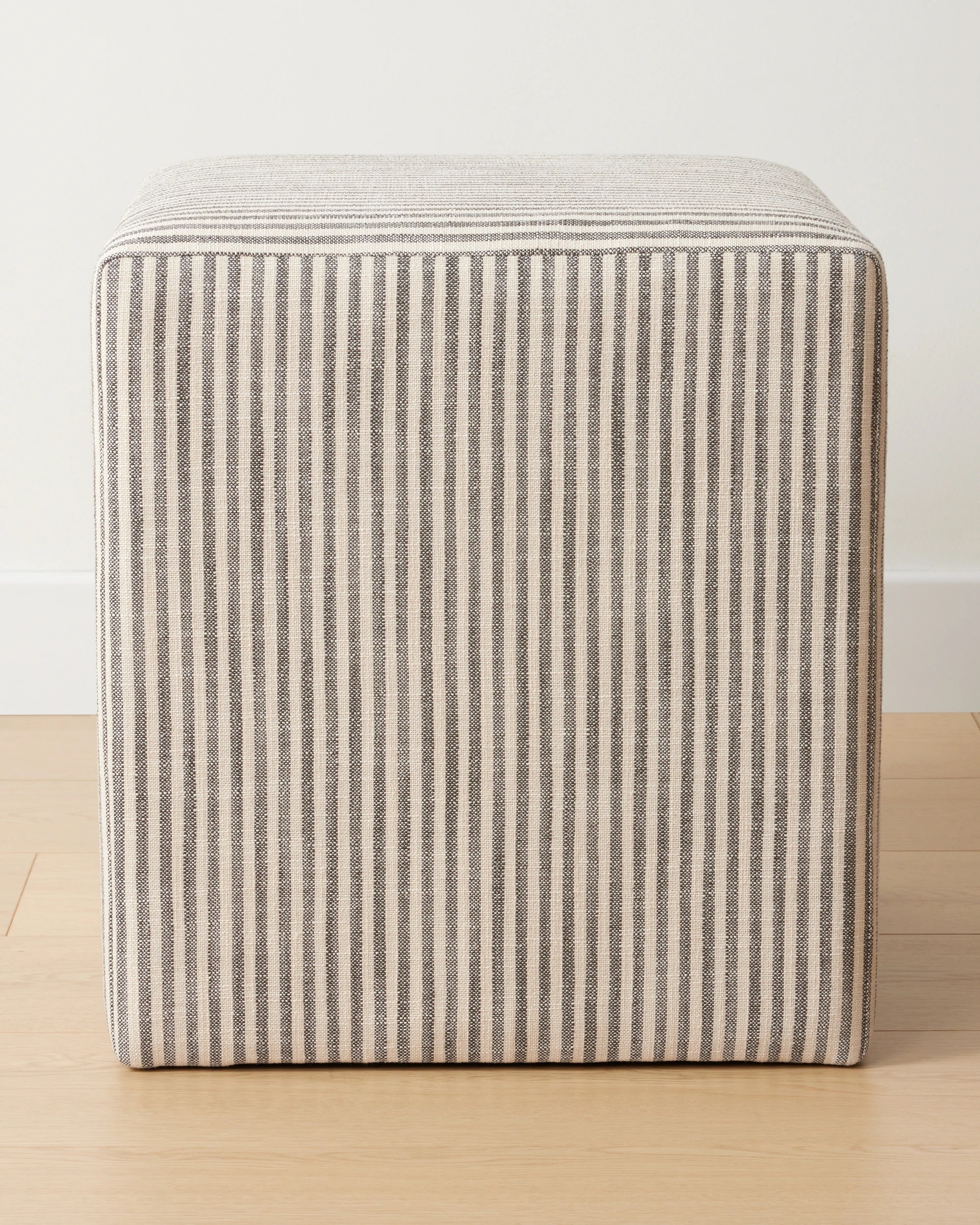 2 Square Striped Ottoman, 2 of 5