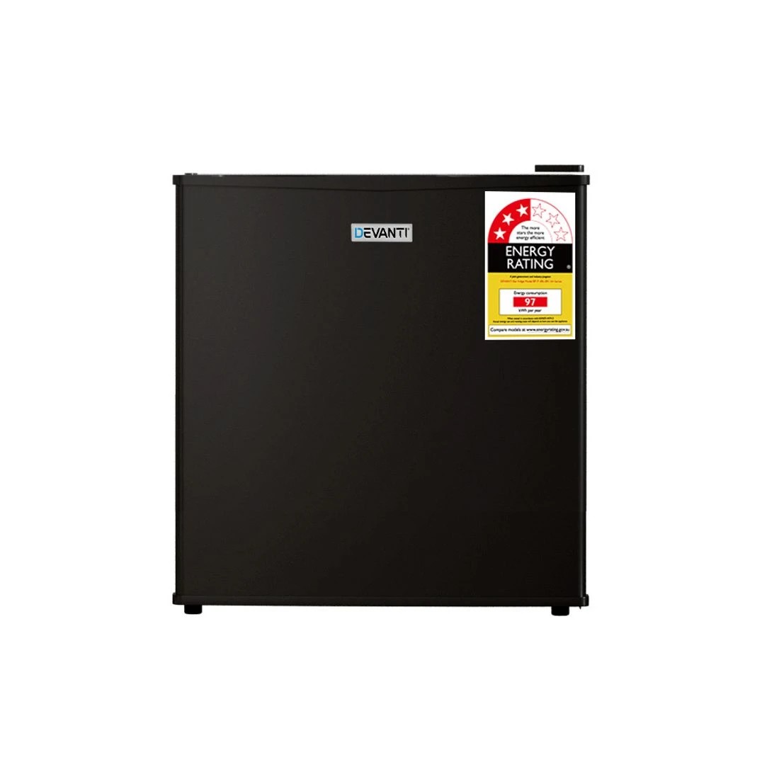 4 Devanti 48L Bar Fridge - Black, 4 of 8