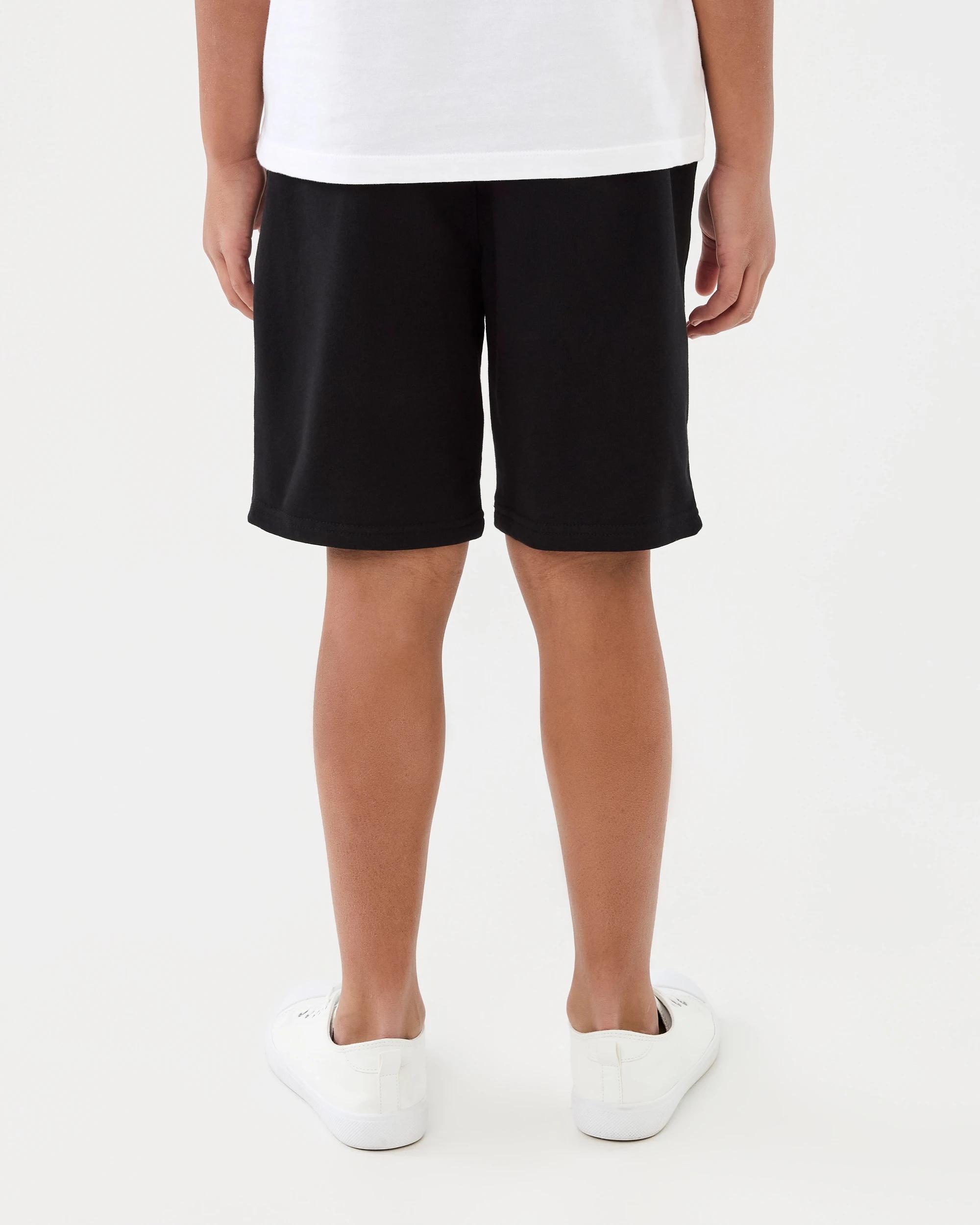 2 Print Knit Shorts Blk Slogan, 2 of 7