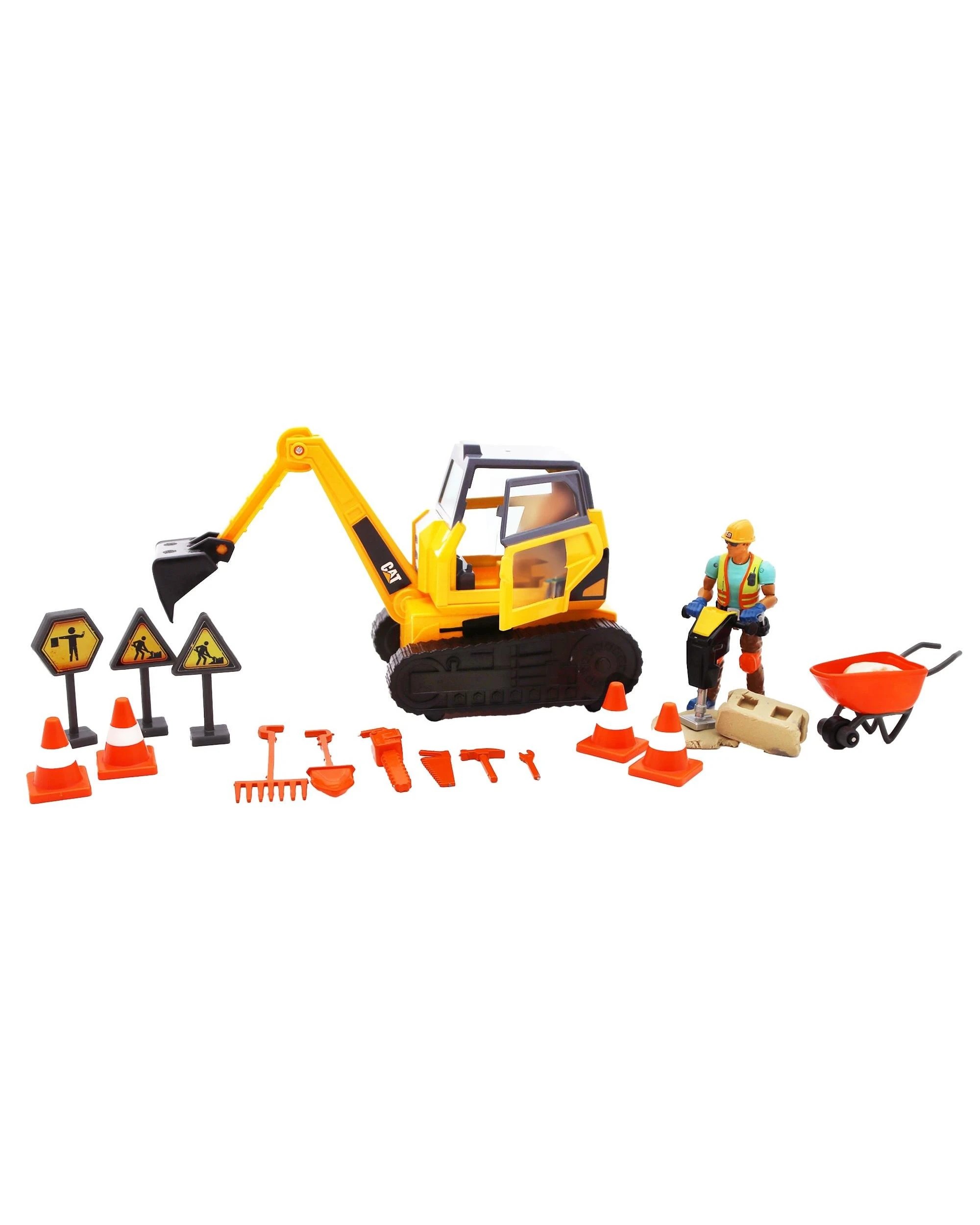 3 CAT WorkForce Excavator Action Set, 3 of 3
