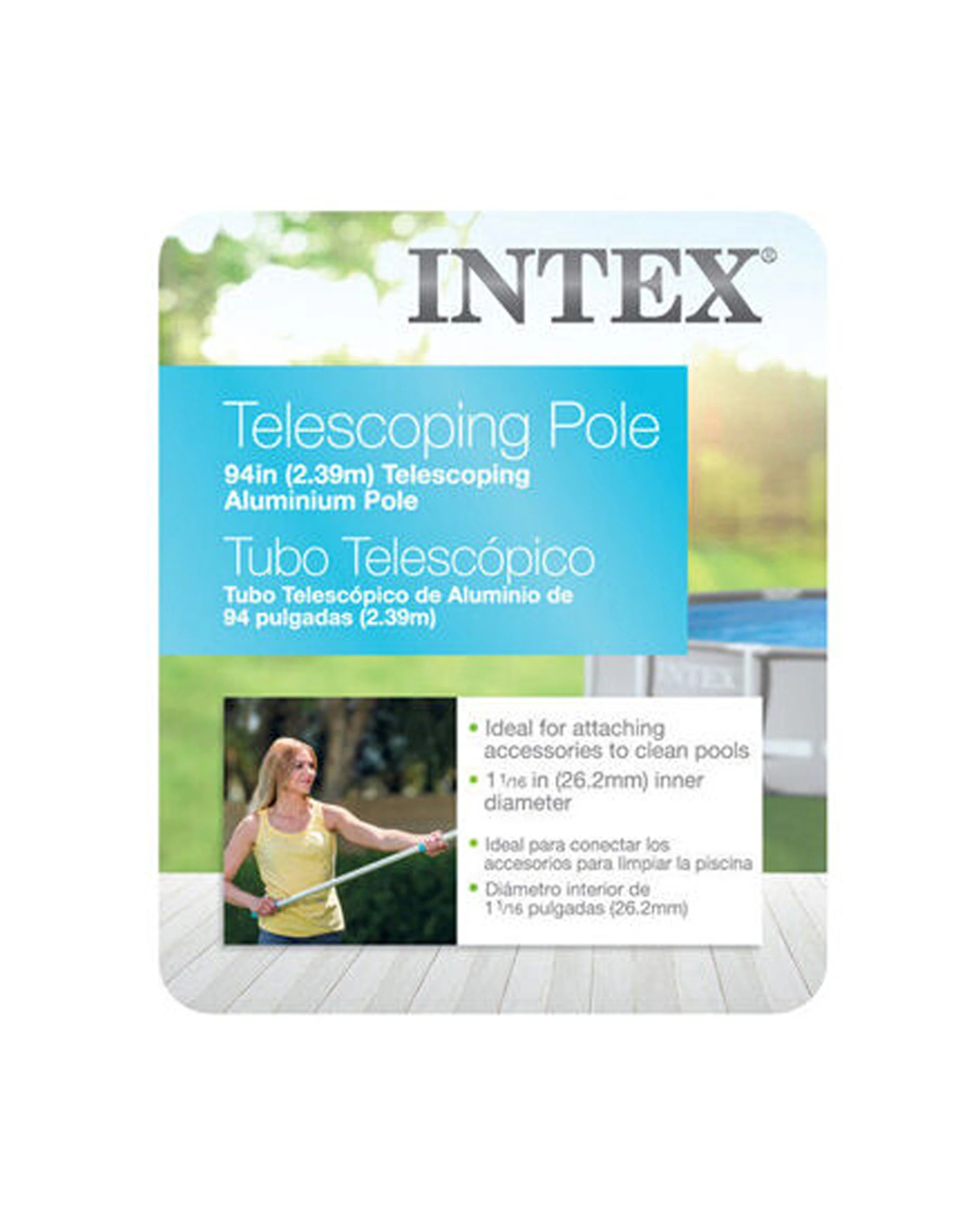 5 Intex 2PK 94" Telescoping Aluminum Pole Attatchment For 28002 - Silver, 5 of 5
