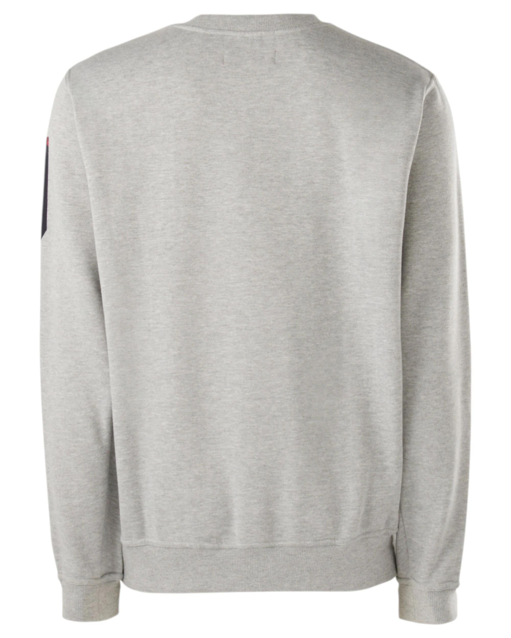 2 Hard Yakka Mens Fleece Crew Jumper Grey Marle GREY MARLE, 2 of 2