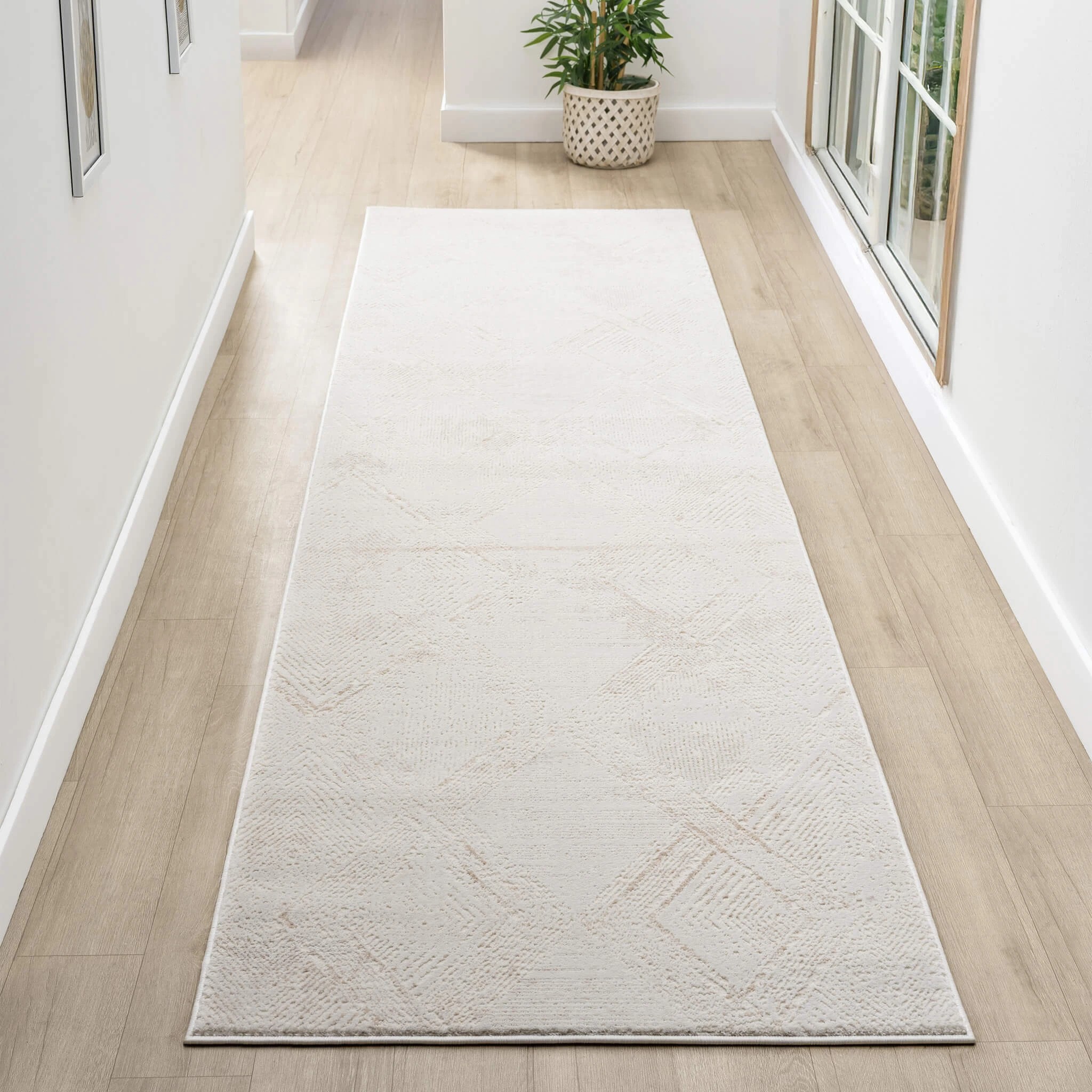 2 La Grace Home Berlin Premium Runner - 80x300cm - Pearl, 2 of 10