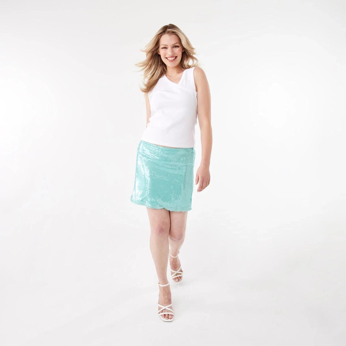 2 Sleeveless Asymmetric Top White, 2 of 6