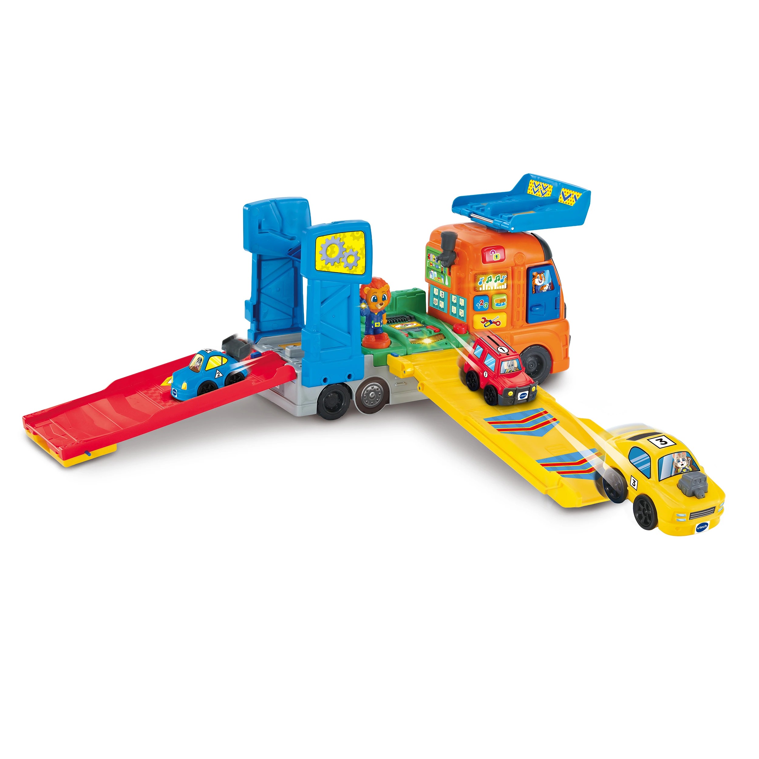 2 VTech Toot - Toot Drivers 3 - in - 1 Big Race Truck - Multi, 2 of 5