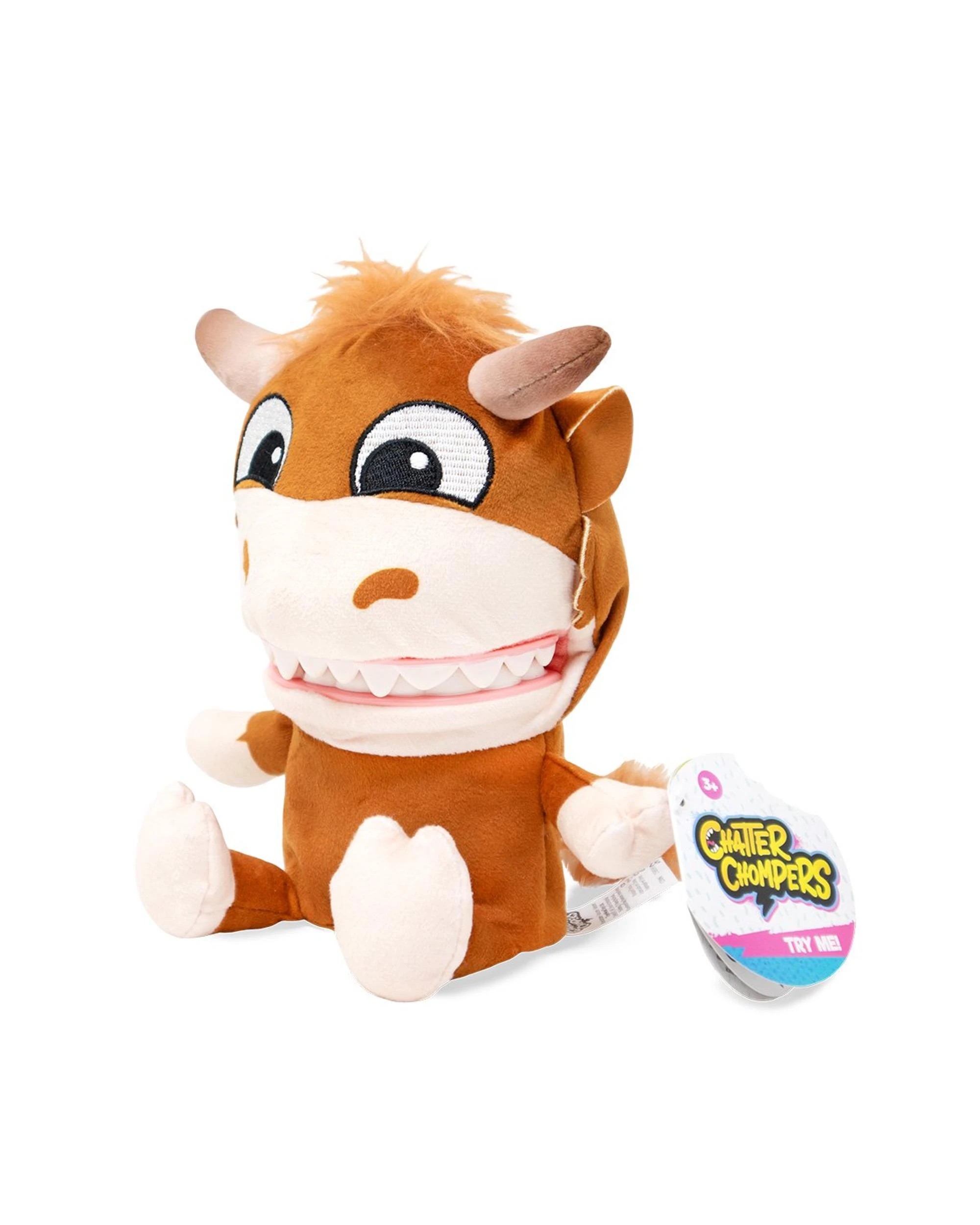 2 Chatter Chompers Highland Cow Interactive Plush, 2 of 4
