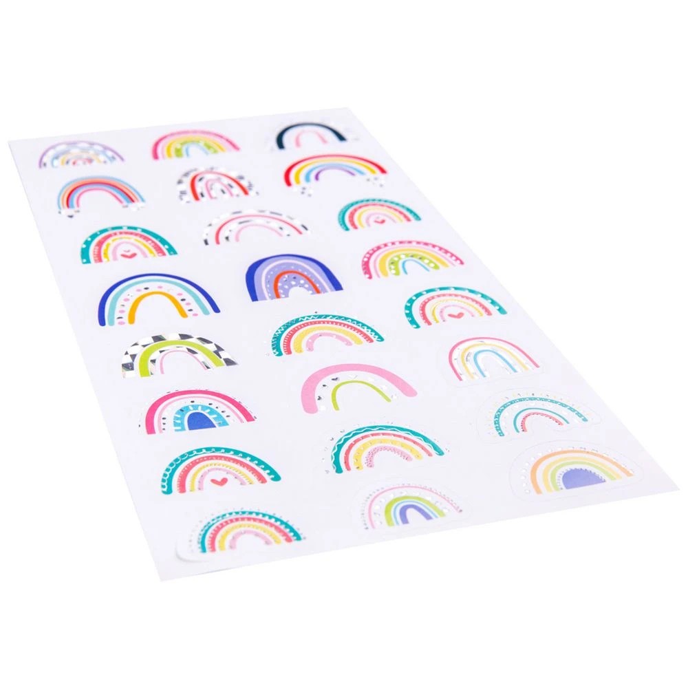 3 Learning Can Be Fun Over the Rainbow Holographic Stickers, 3 of 3