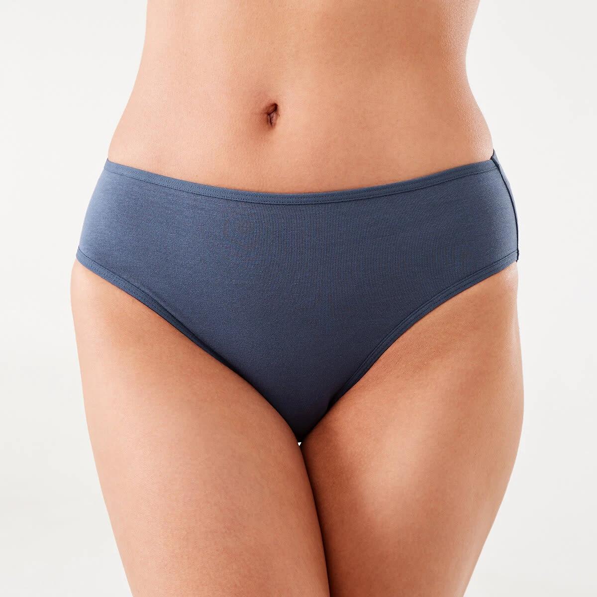 7 5 Pack Cotton Stretch Hi-Cut Briefs VELVET GEO MULTI, 7 of 10