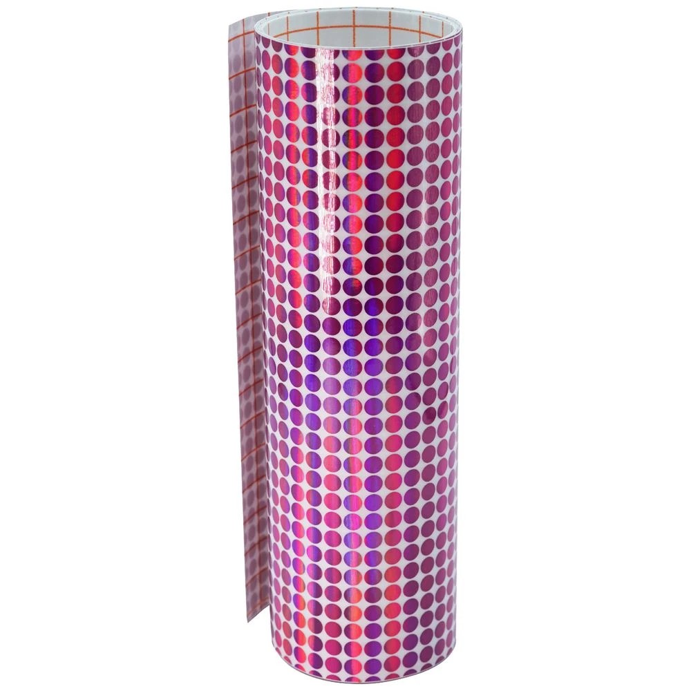 2 Qcut Specialty Vinyl Hot Pink Mosaic, 2 of 3