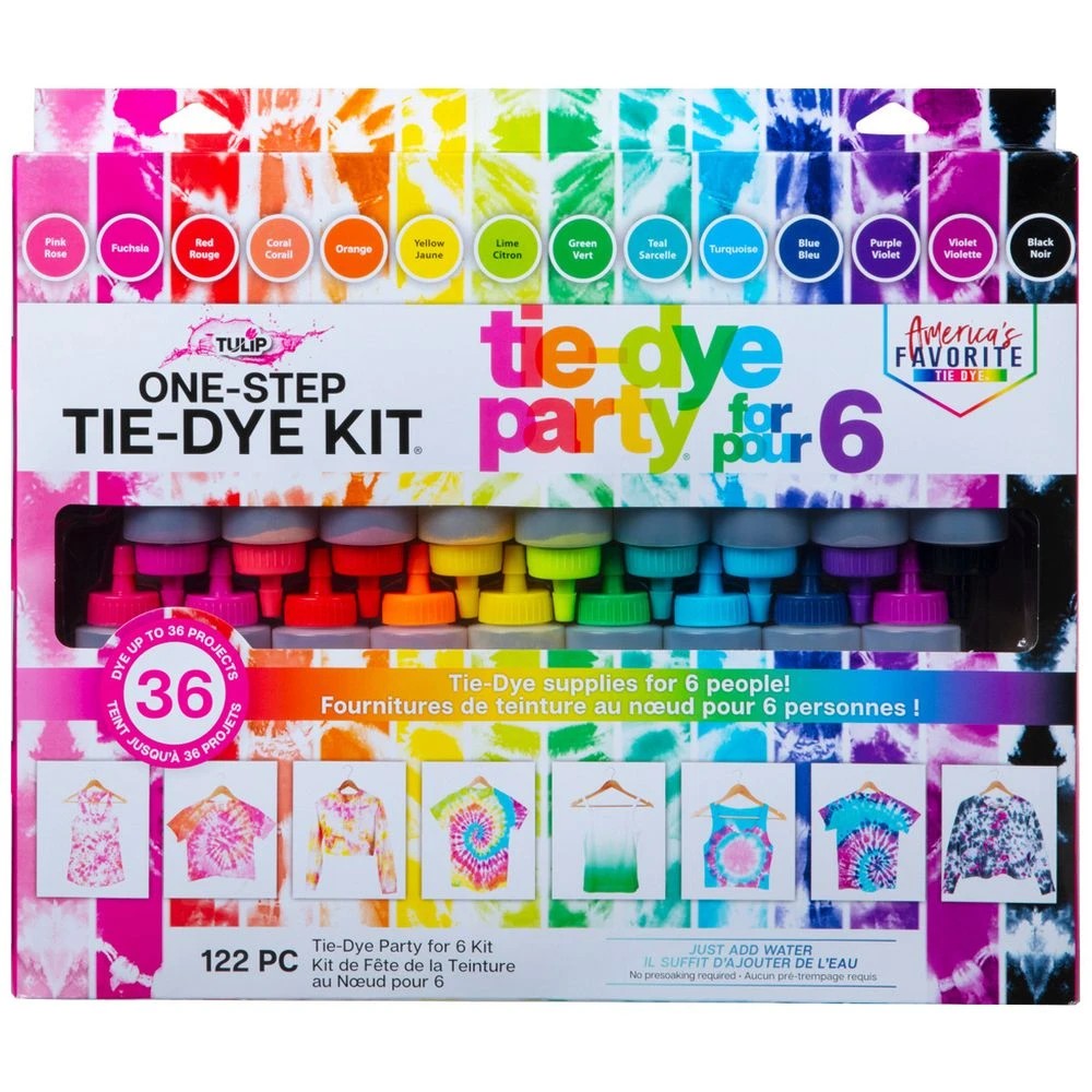 1 Tulip One Step 18 Colour Tie Dye Kit, 1 of 3