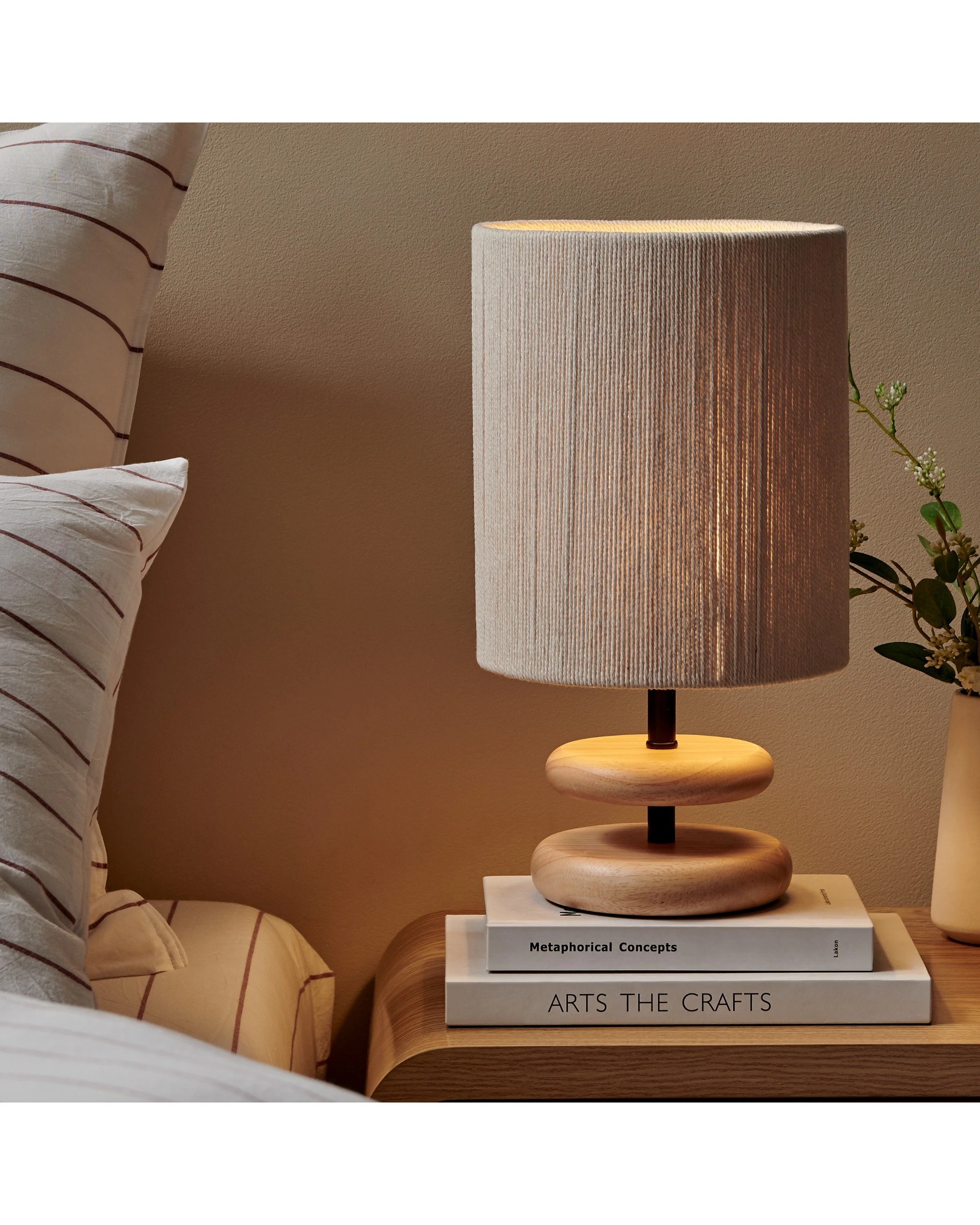 2 Sherwood Isle Wood Table Lamp - Natural, 2 of 9