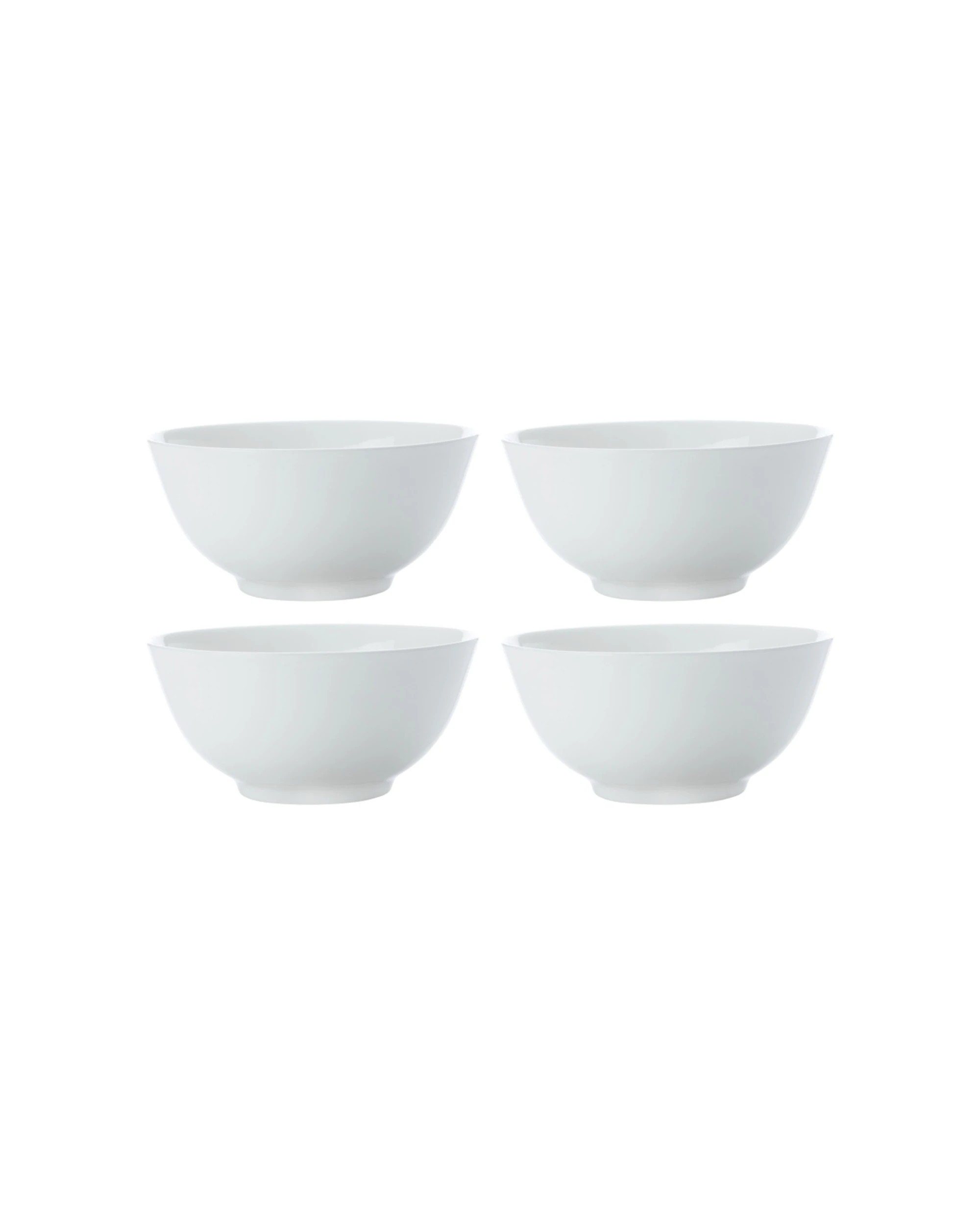 1 Maxwell & Williams 4x Cashmere 15cm Noodle Bowl Fine Bone China Round Dinnerware Set - White, 1 of 2