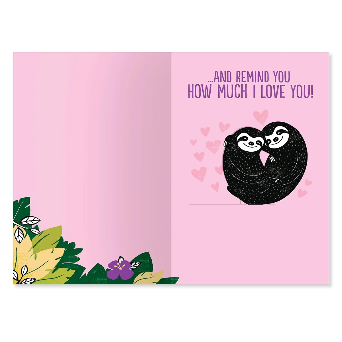 2 Hallmark Mother's Day Card - Sloth, 2 of 3