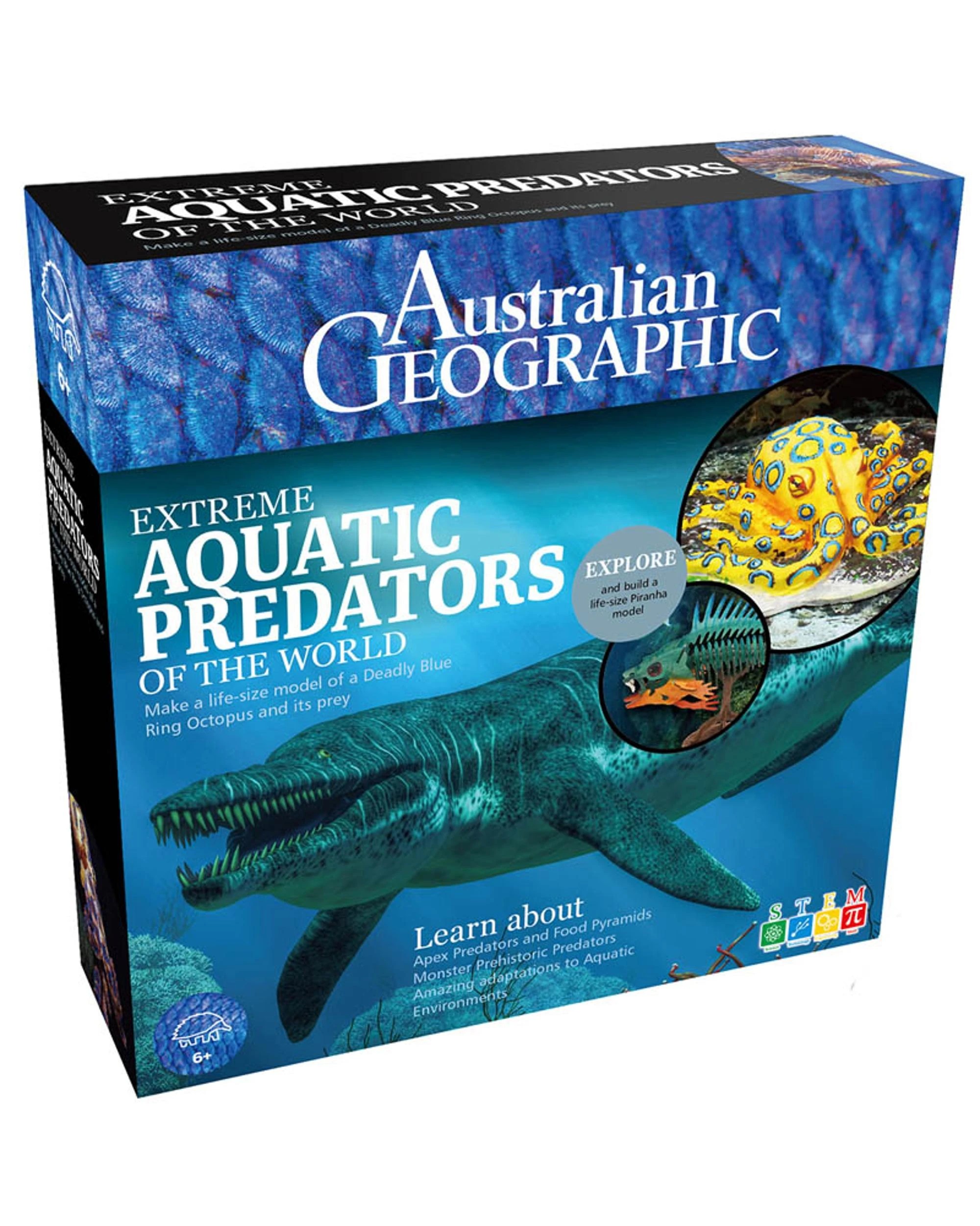 1 Australian Geographic: Extreme Aquatic Predators of the World Science Kit, 1 of 1