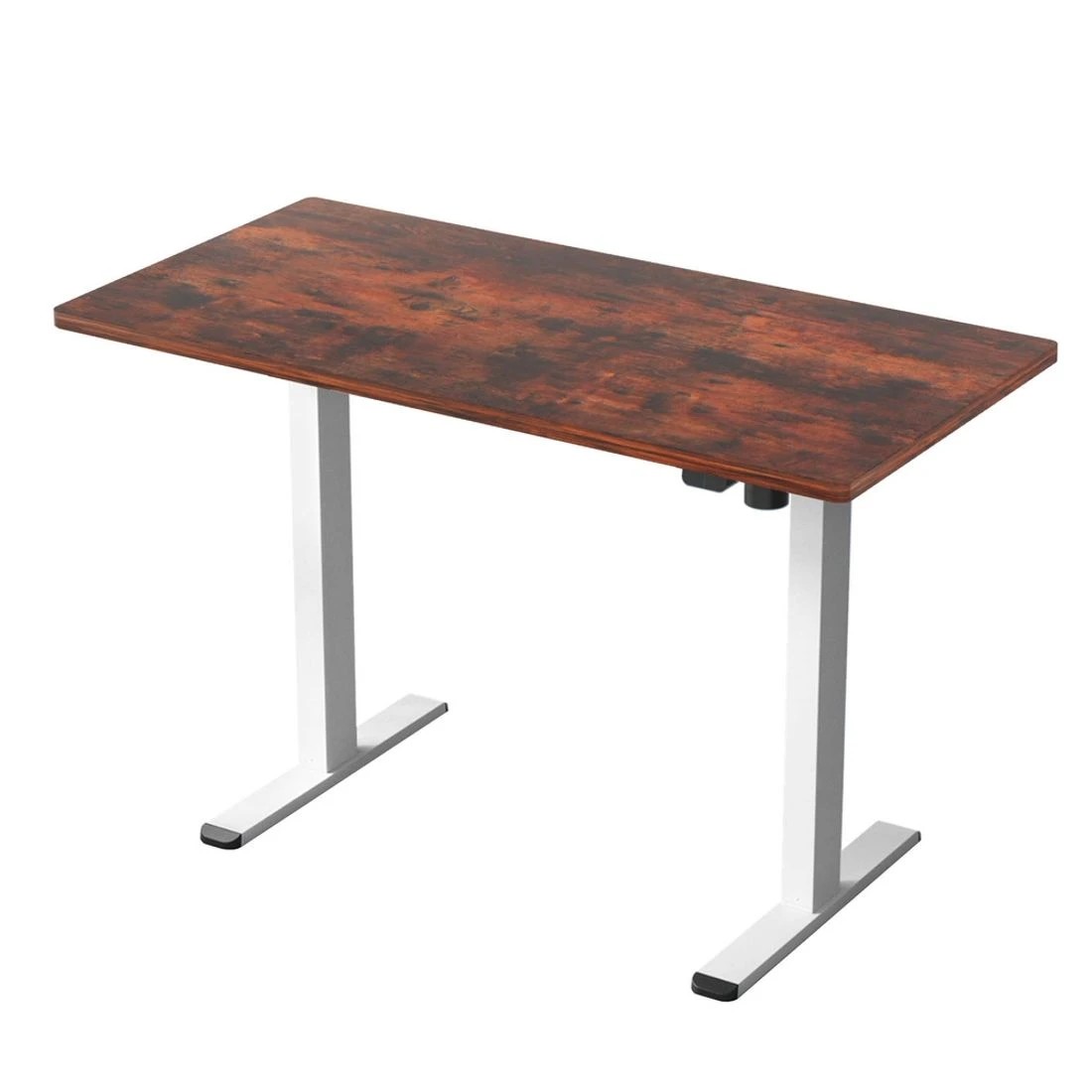2 Artiss Standing Desk Motorised Sit Stand Desks Rustic  140CM - Brown, 2 of 7