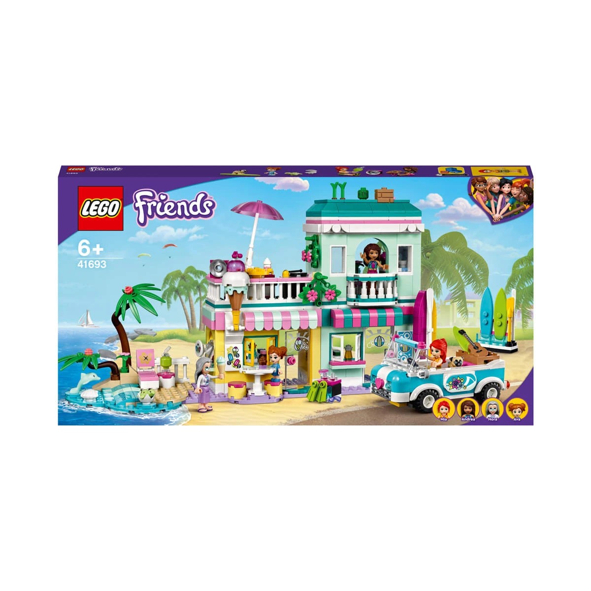 1 LEGO Friends Surfer Beachfront 41693, 1 of 10