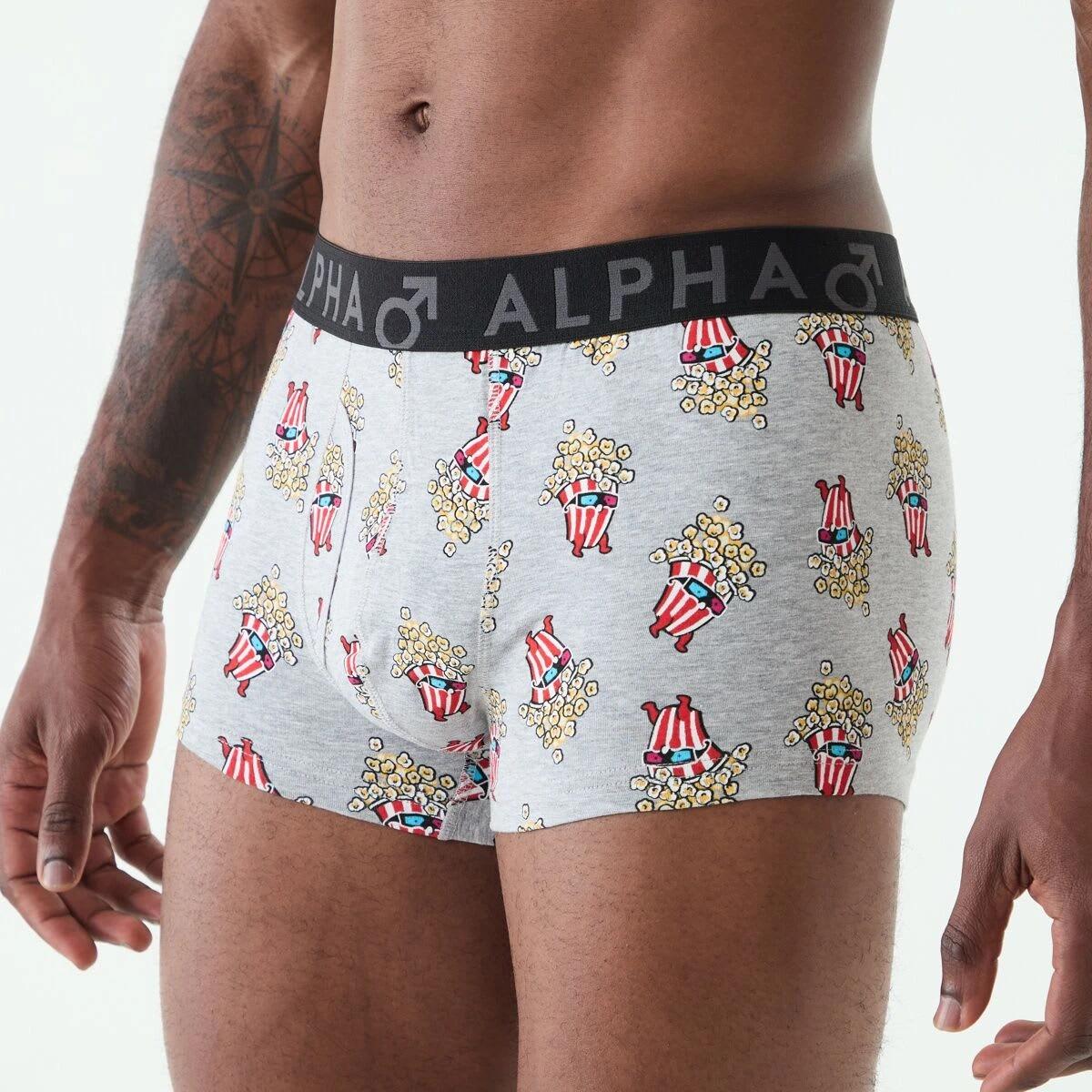 5 3 Pack Fly Front Print Trunks Popstars, 5 of 8